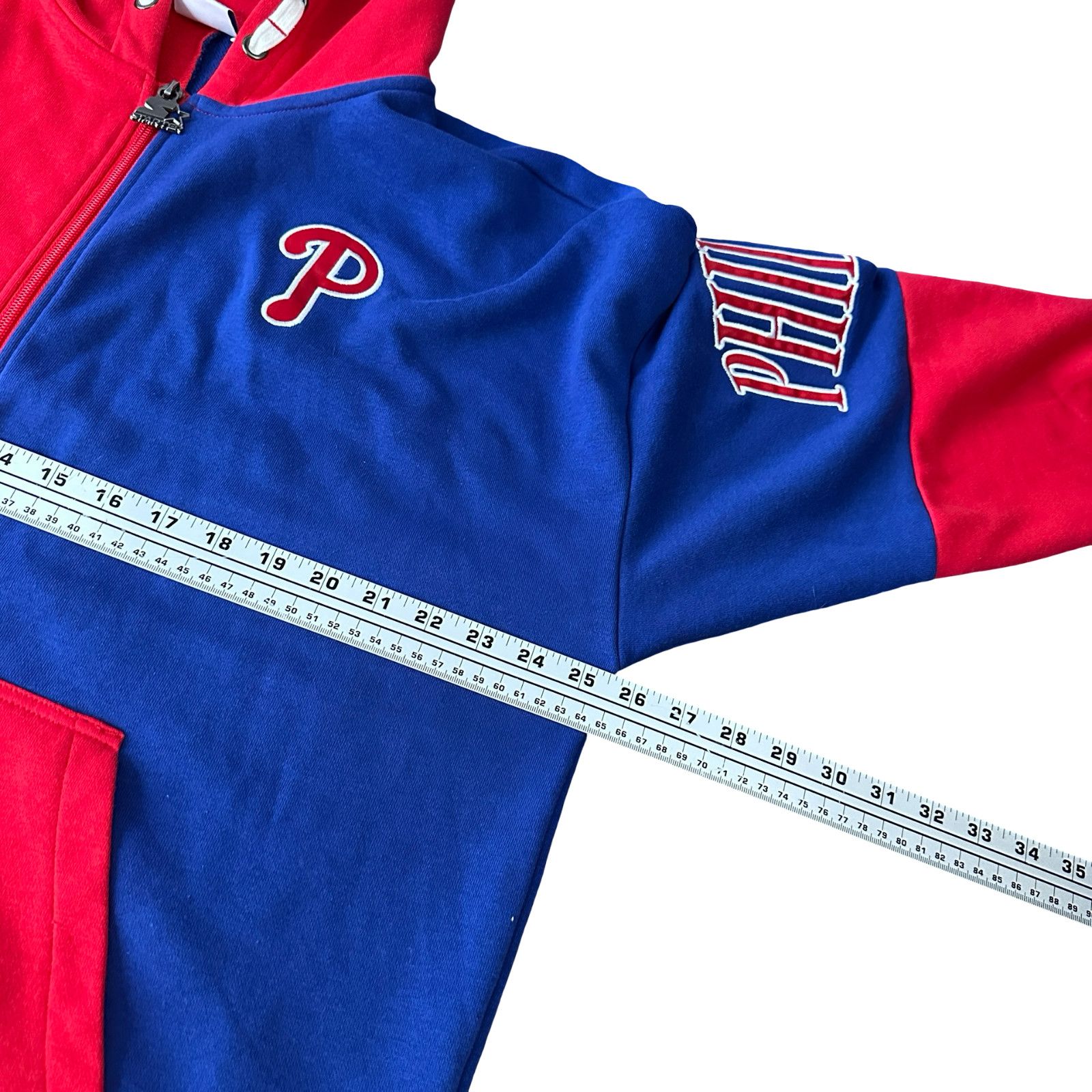 Starter Starter MLB Philadelphia Phillies Sweatshirt Men XL Red Blue Size US XL / EU 56 / 4 - 9 Thumbnail