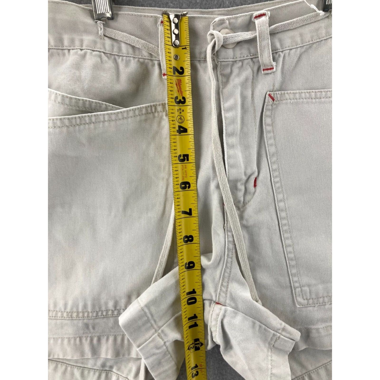 Vintage VINTAGE Chazz Bermuda Shorts Womens 5 White Denim 90s Size 27" / US 4 / IT 40 - 4 Thumbnail
