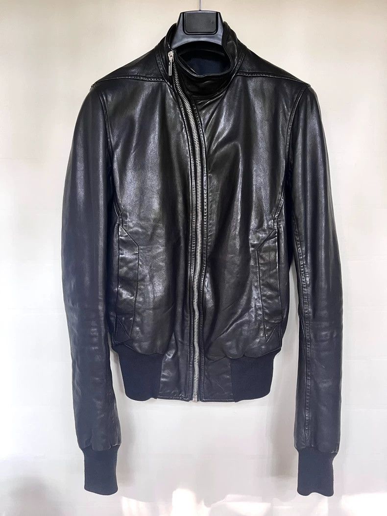 Rick Owens Rick Owens Leather jacket Size US XS / EU 42 / 0 - 1 Thumbnail