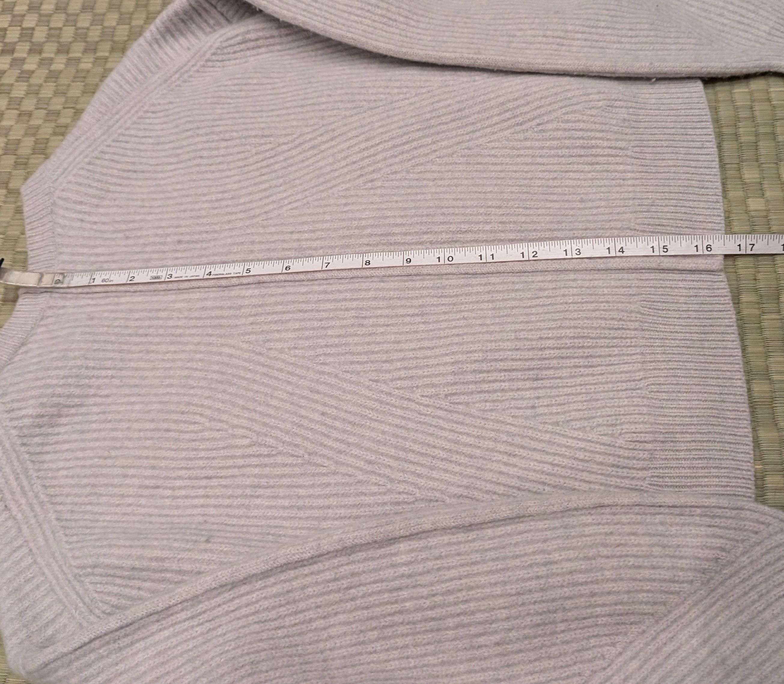 Helmut Lang Helmut Lang Volume Balloon Sleeve 100% Merino Wool Sweater Size S / US 4 / IT 40 - 6 Thumbnail