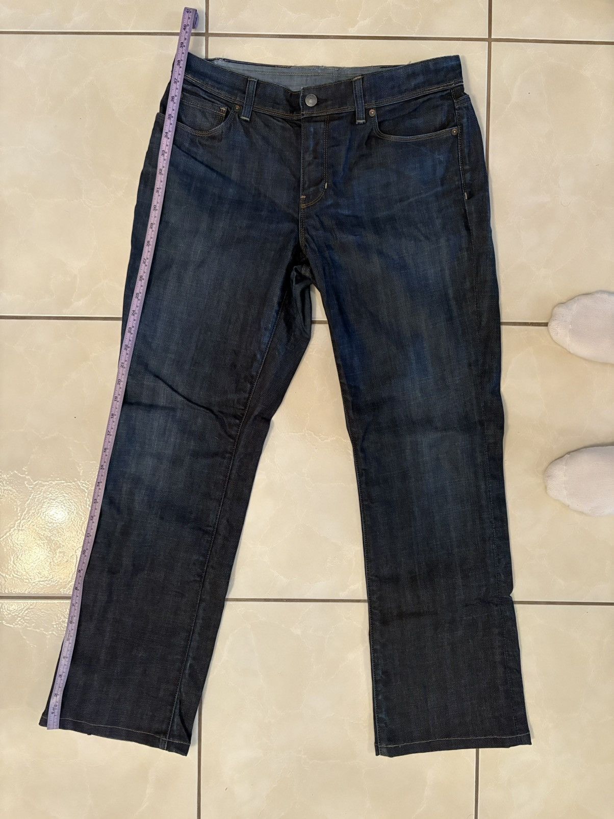 Gap Vintage GAP 1969 striped denim Size 32" / US 10 / IT 46 - 8 Thumbnail
