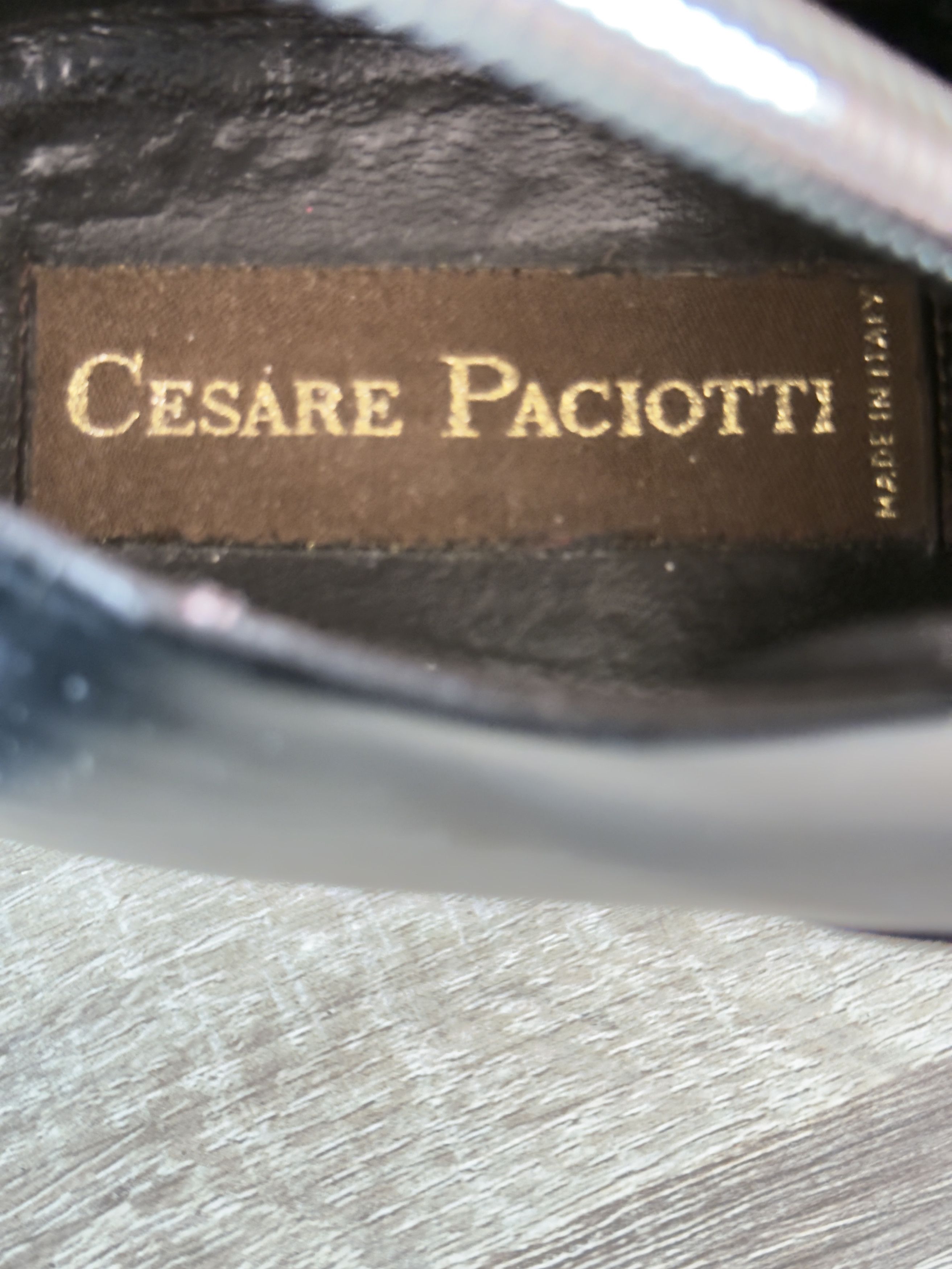 Paciotti Cesare paciotti derby leather shoes fit 40/41 EU 7 / 7.5 US Size US 7 / EU 40 - 11 Thumbnail