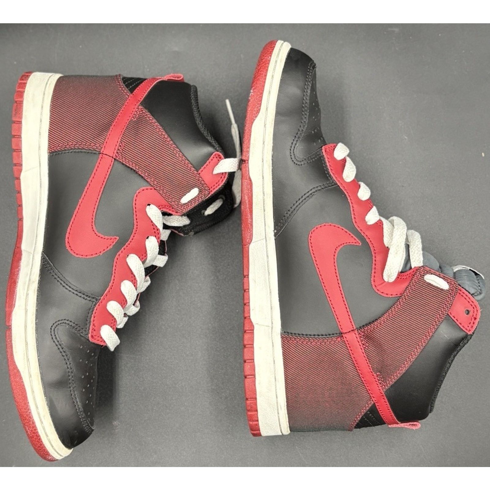 Nike Size 7.5 - Nike Dunk High Red - 317982-051 Size US 11.5 / EU 44-45 - 12 Thumbnail