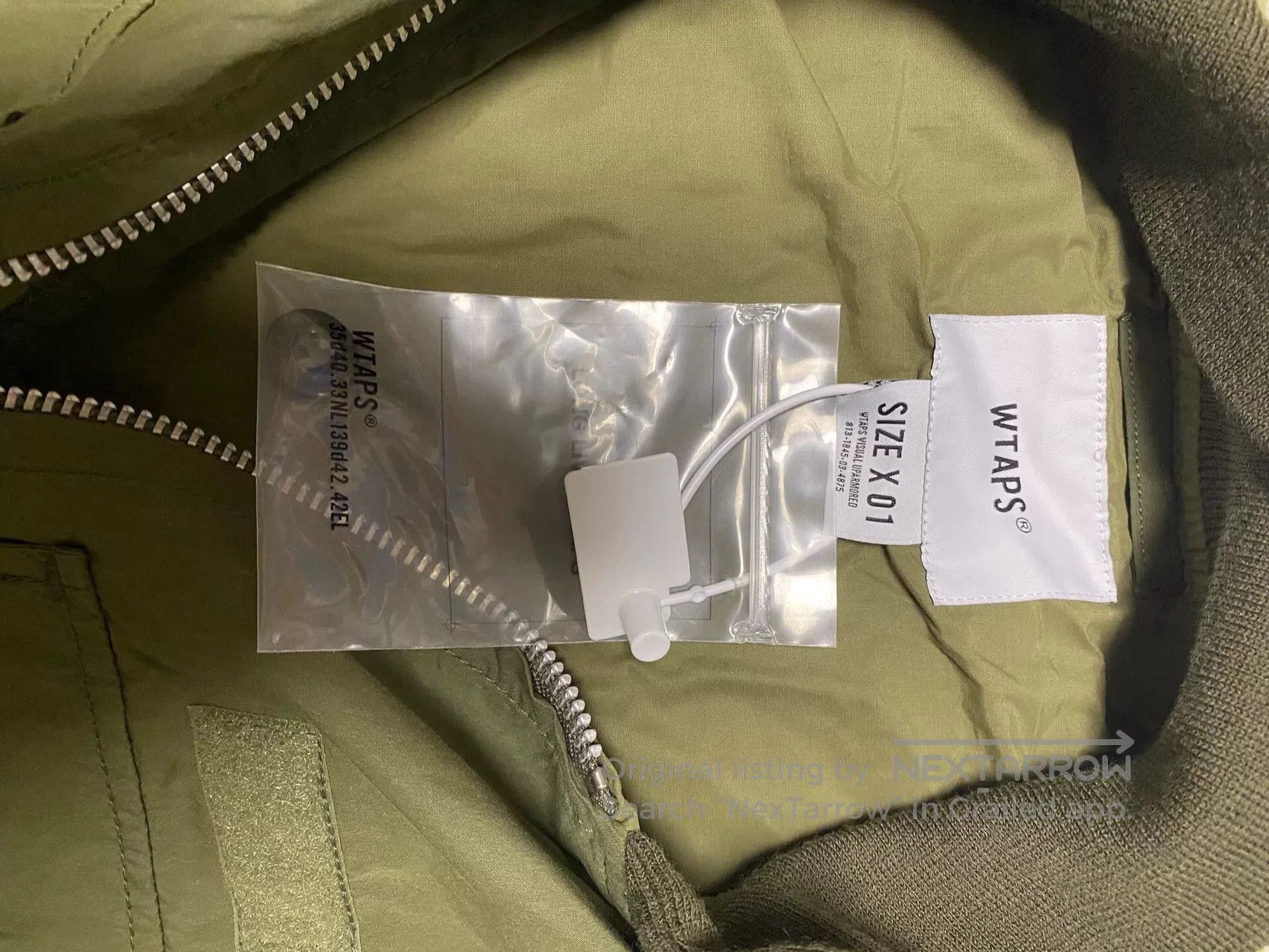 Wtaps wtaps BEAMS M65 Jacket Light Bomber Coat. Size US M / EU 48-50 / 2 - 3 Thumbnail
