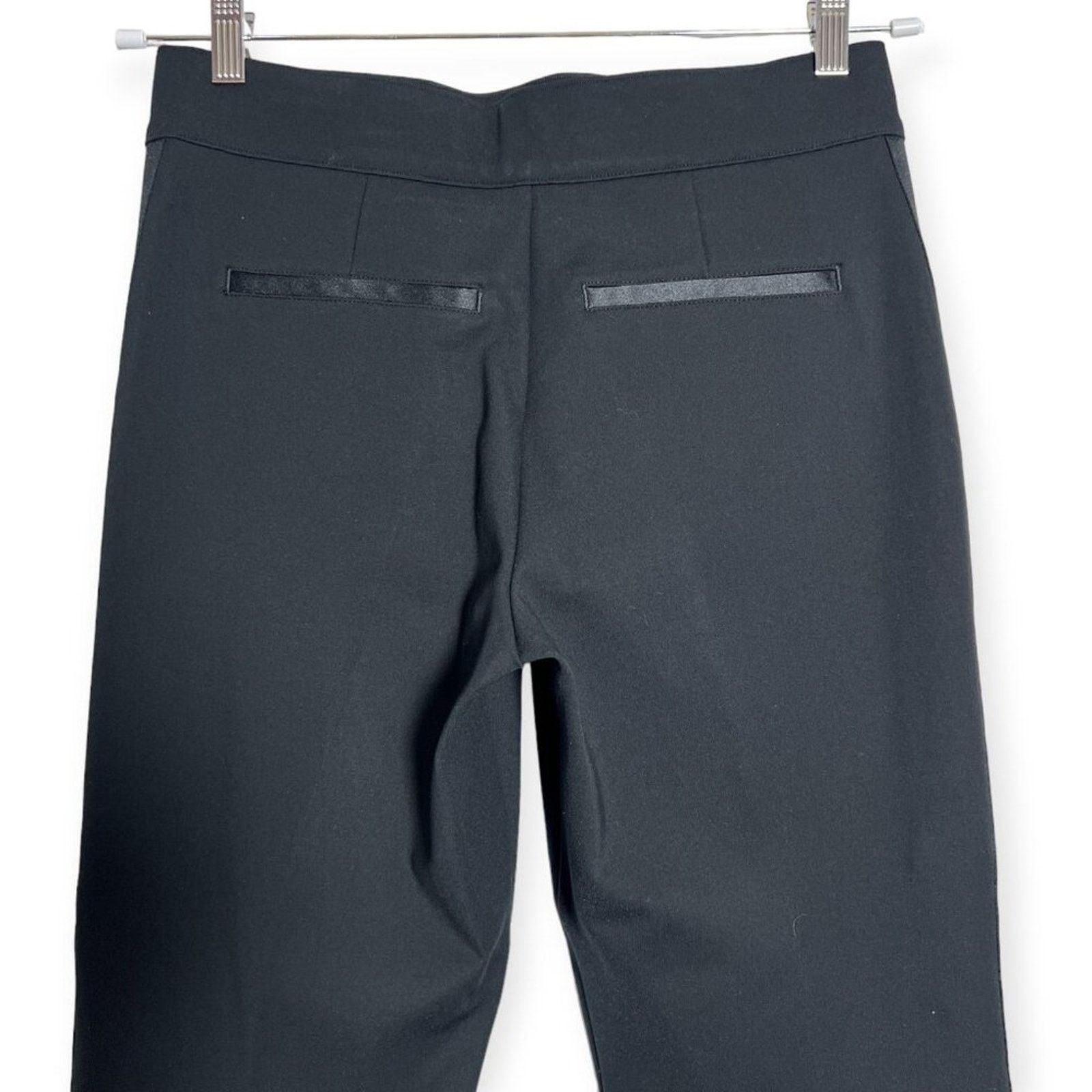 Spanx SPANX Ponte Straight Pant Black Petite L Cropped NWT Size 30" / US 8 / IT 44 - 7 Thumbnail