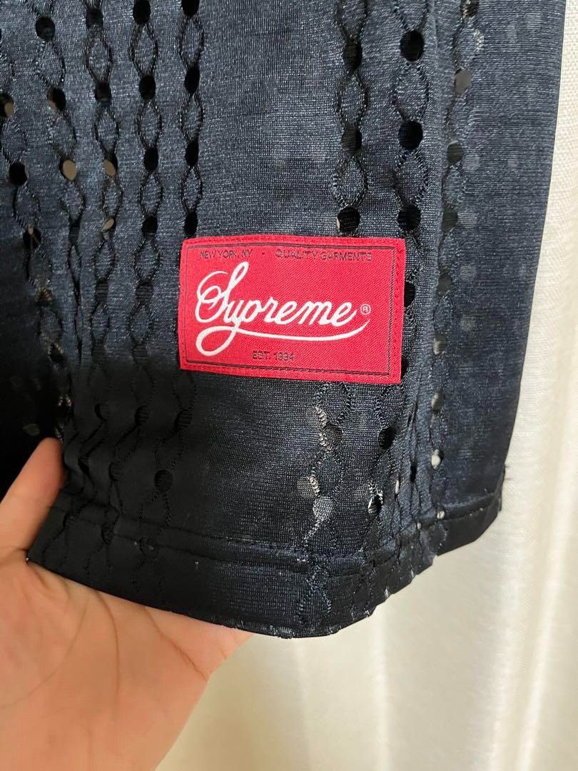 Supreme Supreme Short Sleeve Mesh Shirt Gray Size S Size US S / EU 44-46 / 1 - 4 Thumbnail