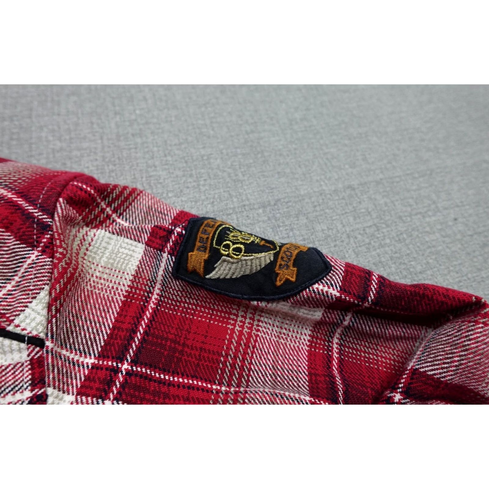 Scotch & Soda Scotch & Soda Jacket Men M Red Plaid Quilted Lined Wool Outdoors Heavyweight Long Coat Style Outdoors Modern, 90s Theme Womens Mens Girls Boys Size US M / EU 48-50 / 2 - 7 Thumbnail