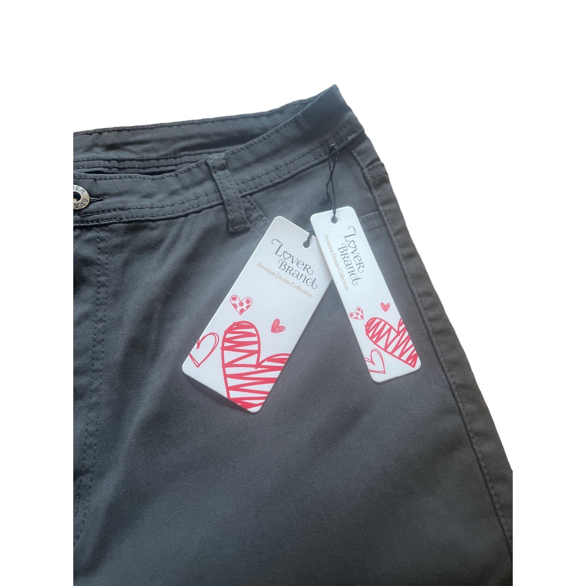 Other Womens Gray Skinny Leg Jeans Lover Brand Fashion Plus Size Size 30" / US 8 / IT 44 - 3 Thumbnail