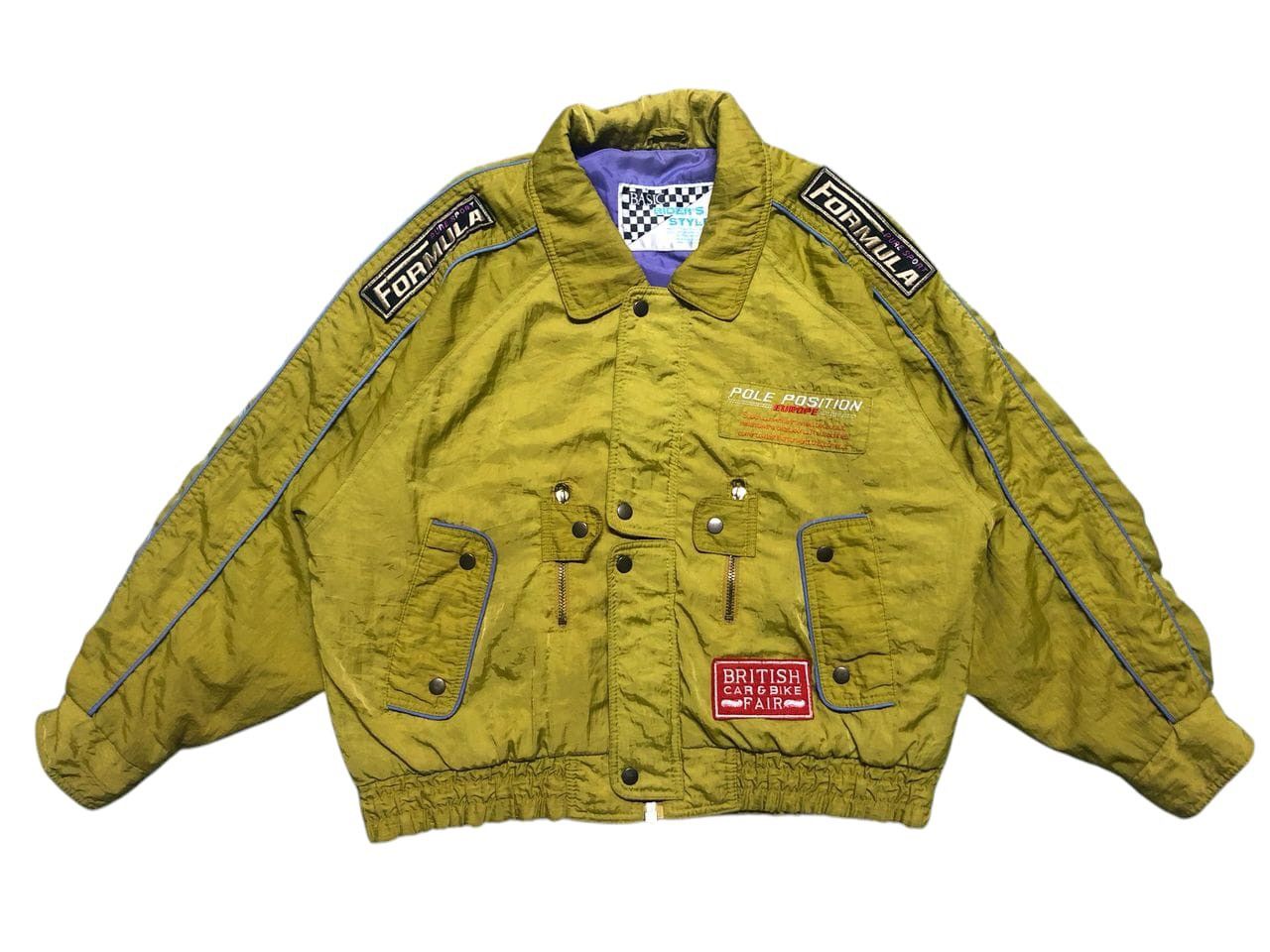 Formula 1 × Sports Specialties VINTAGE FORMULA 1 RIDER’S STYLE JACKET RACING Size US M / EU 48-50 / 2 - 1 Thumbnail