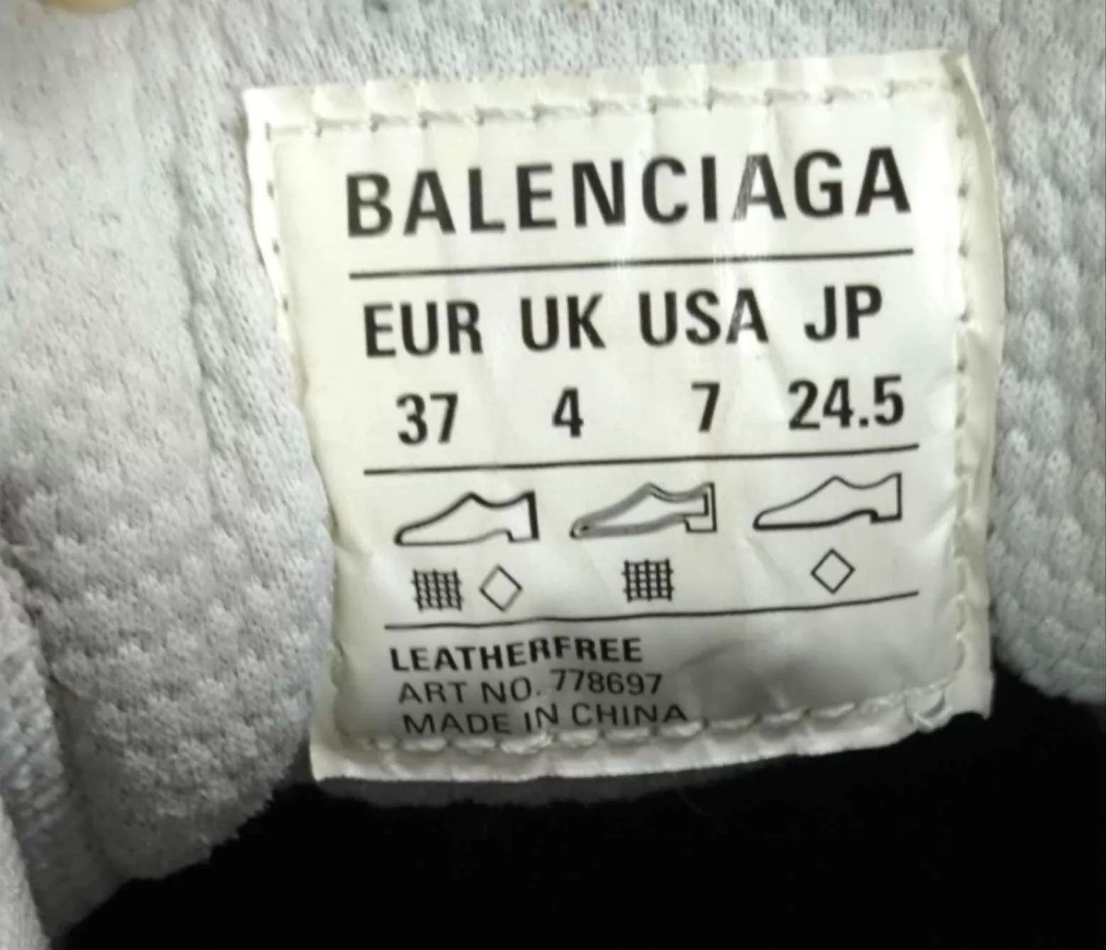 Balenciaga Balenciaga Gray Brown Crazy Lacing Dad Shoe 37 Size US 7 / IT 37 - 7 Thumbnail