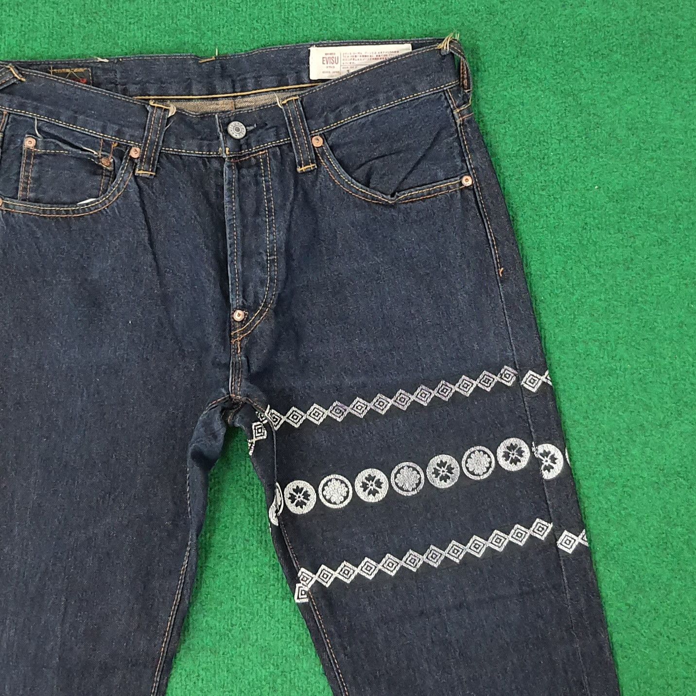 Evisu Vintage Evisu Selvedge Japan Custom Daicock Jeans C244N11 Size US 32 / EU 48 - 5 Thumbnail