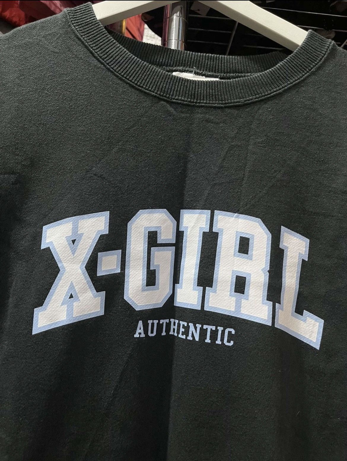 X-LARGE X-GIRL Authentic Sweatshirt Spell Out Size US M / EU 48-50 / 2 - 2 Thumbnail
