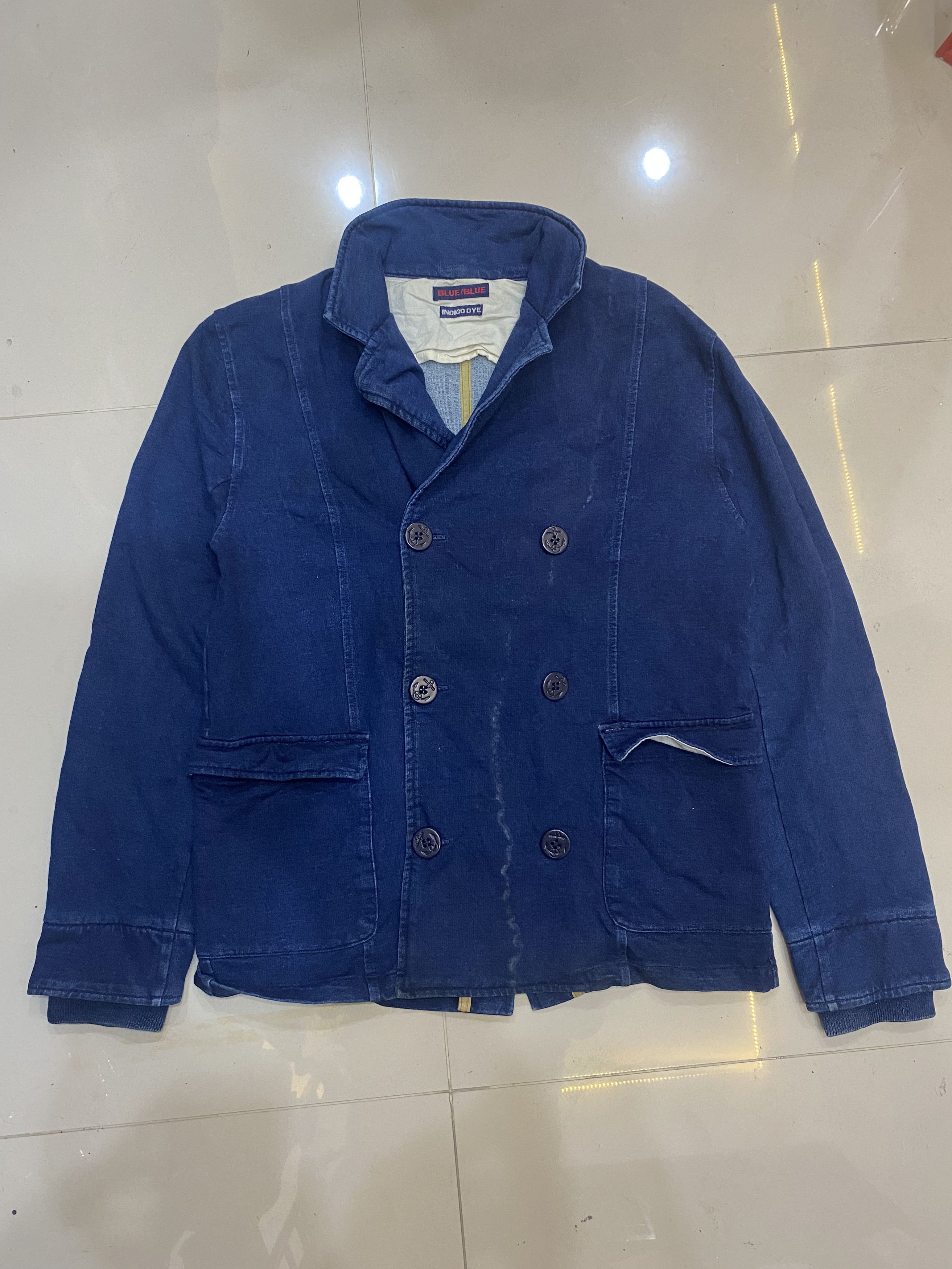 Blue Blue Japan × Japanese Brand Blue blue japan core denim Size US L / EU 52-54 / 3 - 1 Thumbnail