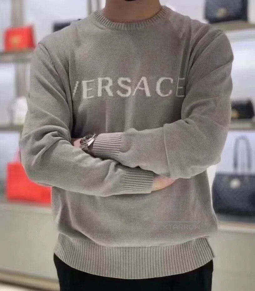 Versace Versace New Logo Print Pullover. Size US XXL / EU 58 / 5 - 2 Thumbnail