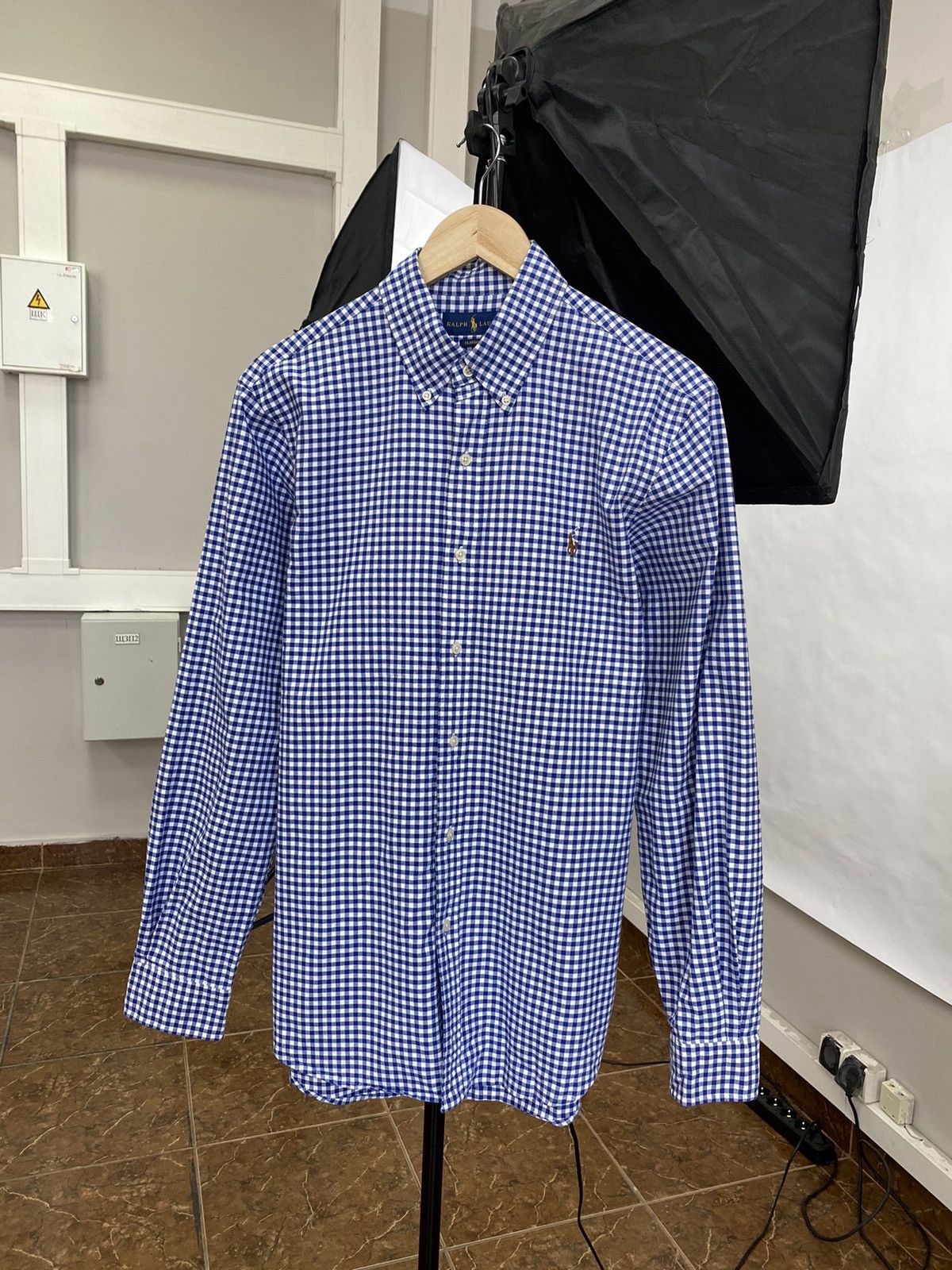 Polo Ralph Lauren 🇺🇸 Vintage Polo Ralph Lauren Shirt Rare Retro Hype Y2K Size US L / EU 52-54 / 3 - 1 Thumbnail