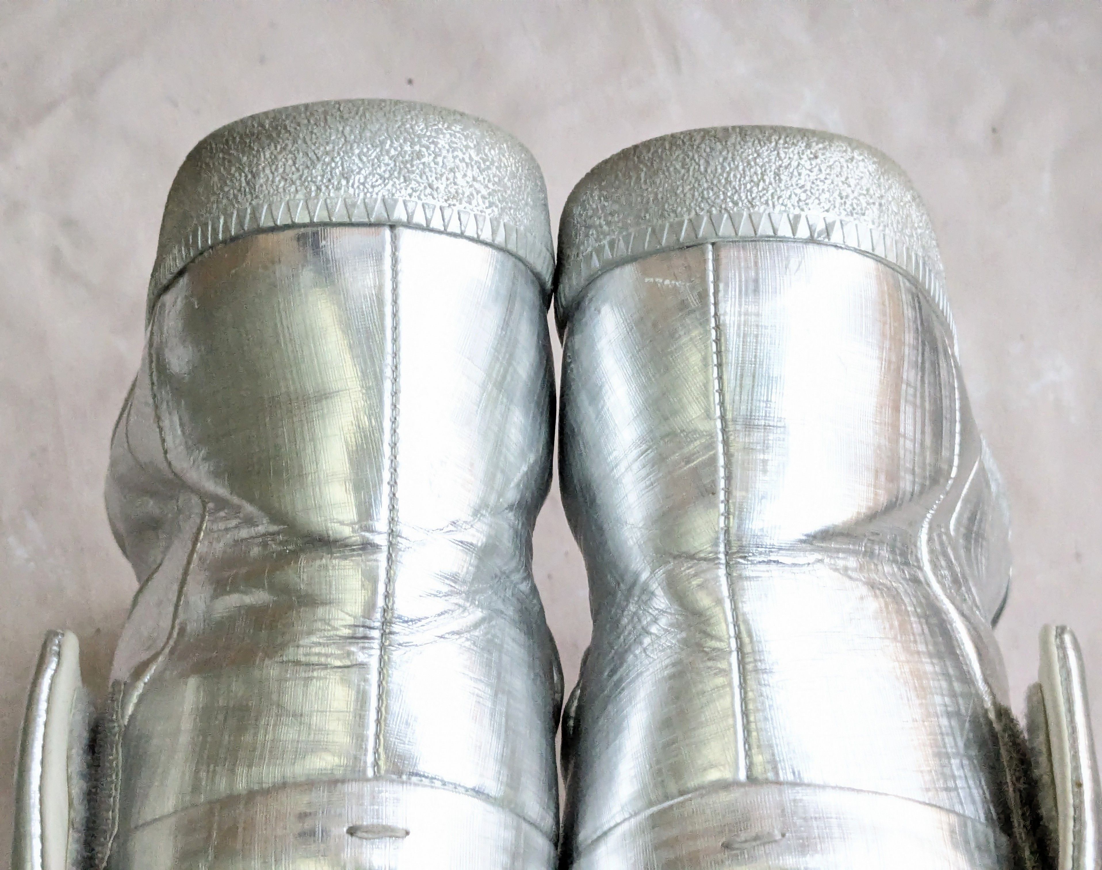 Maison Margiela Maison Margiela Future Silver 12 45 High Tops Leather Size US 12 / EU 45 - 15 Thumbnail