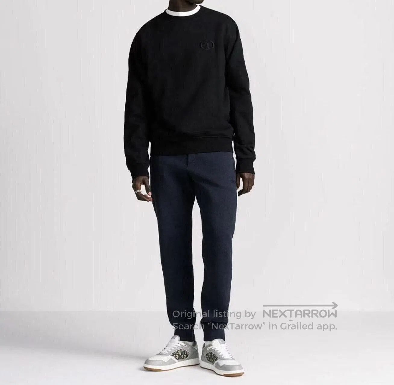 Dior Dior CD Icon Black Sweatshirt for Men. Size US L / EU 52-54 / 3 - 8 Thumbnail