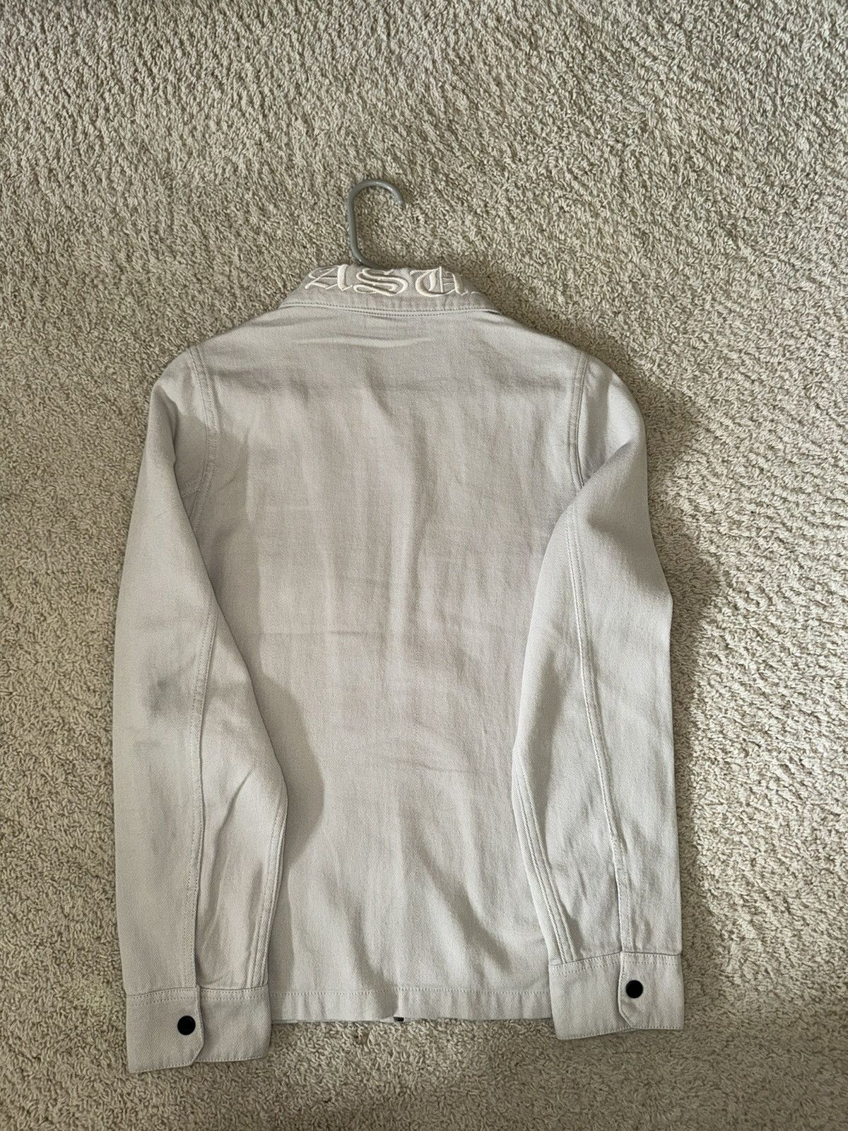Pleasures Pleasures White Denim Jacket Size US S / EU 44-46 / 1 - 2 Thumbnail