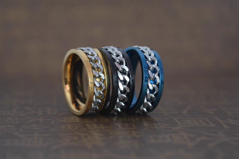 Jewelry Future Jewelry Rings Open Size Chrome Ring (Size 7-13) Size ONE SIZE - 3 Thumbnail