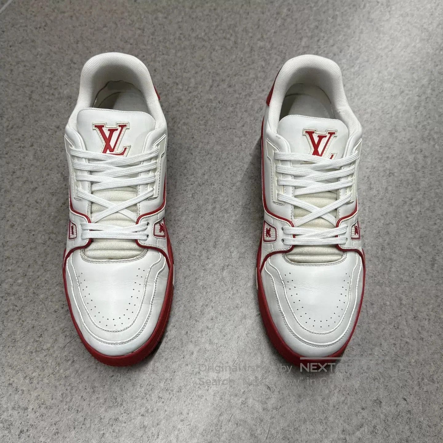 Louis Vuitton White Low. Size US 9 / EU 42 - 8 Thumbnail