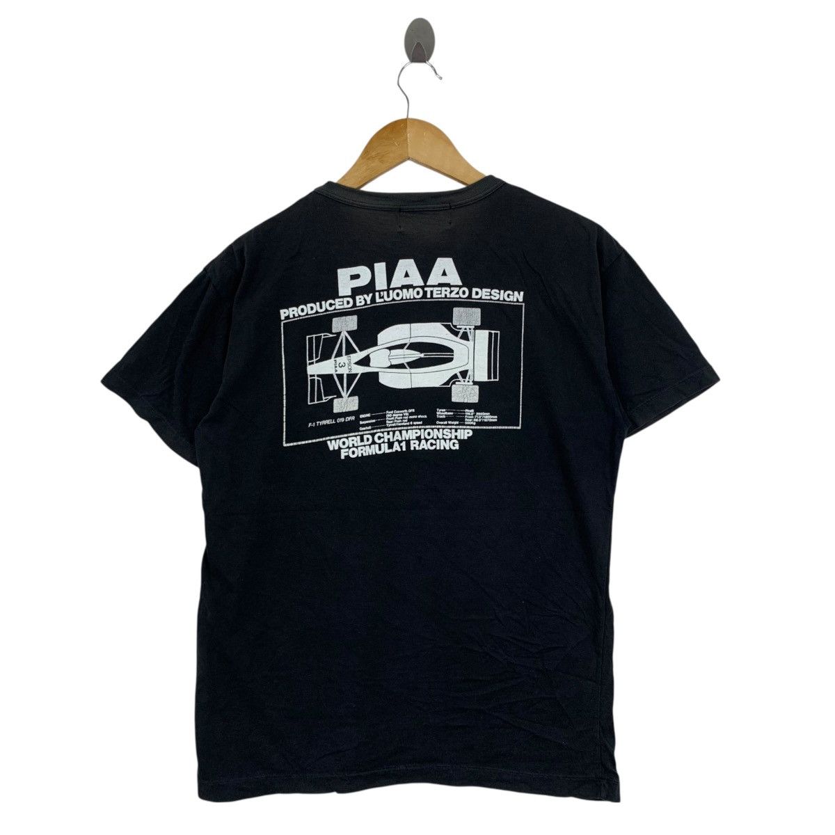 Vintage Vintage PIAA FORMULA ONE F1 L’uomo Terzo Design Racing Tee Size US M / EU 48-50 / 2 - 1 Thumbnail
