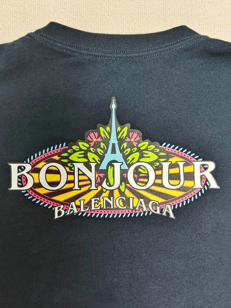 Balenciaga Balenciaga French hello printed logo short sleeve T-shirt Size US M / EU 48-50 / 2 - 3 Thumbnail