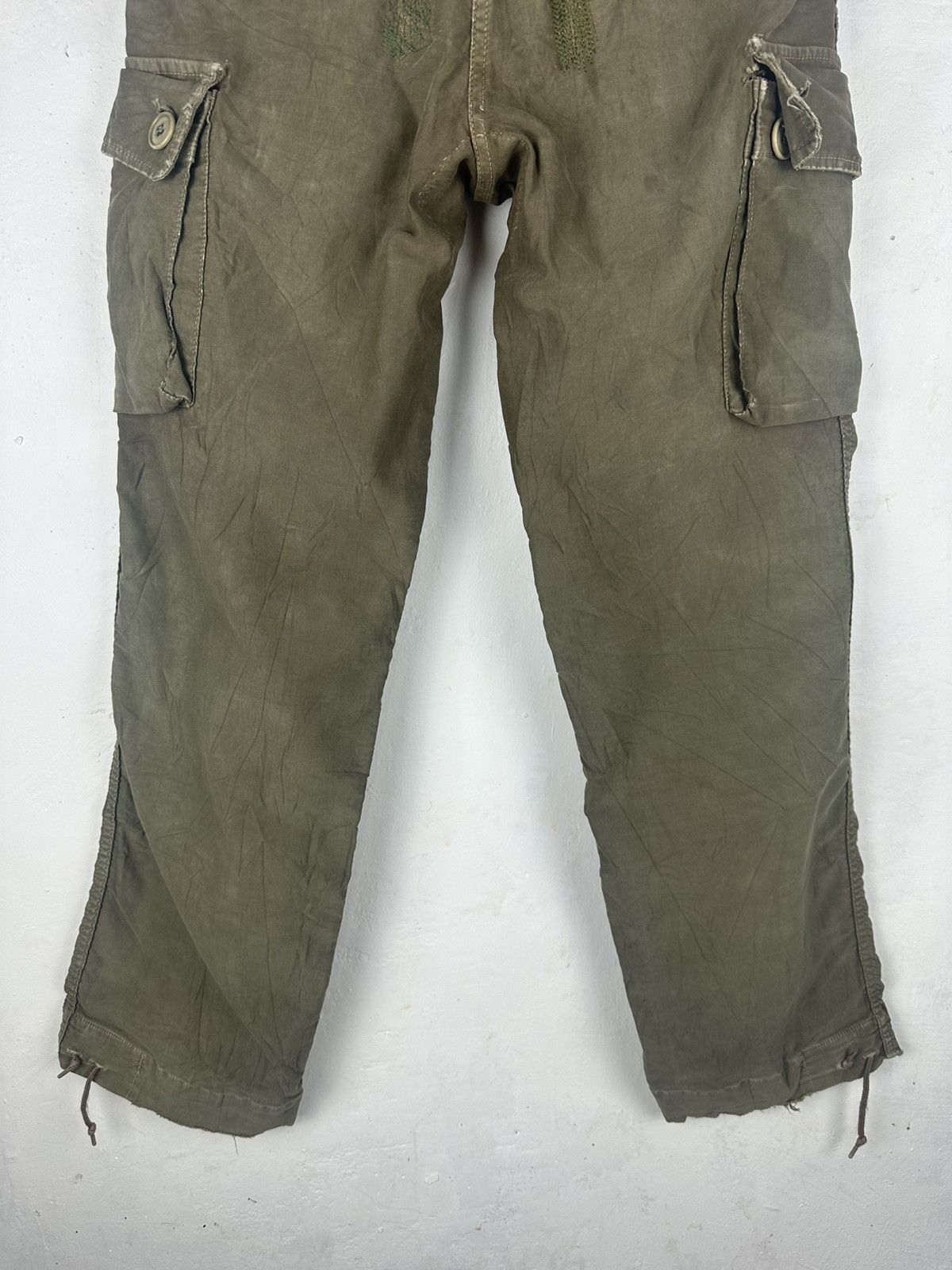 If Six Was Nine CARGO PANTS HR MARKET DRAWSTRING MULTIPOCKET SENDITIONARIES Size US 29 - 12 Thumbnail