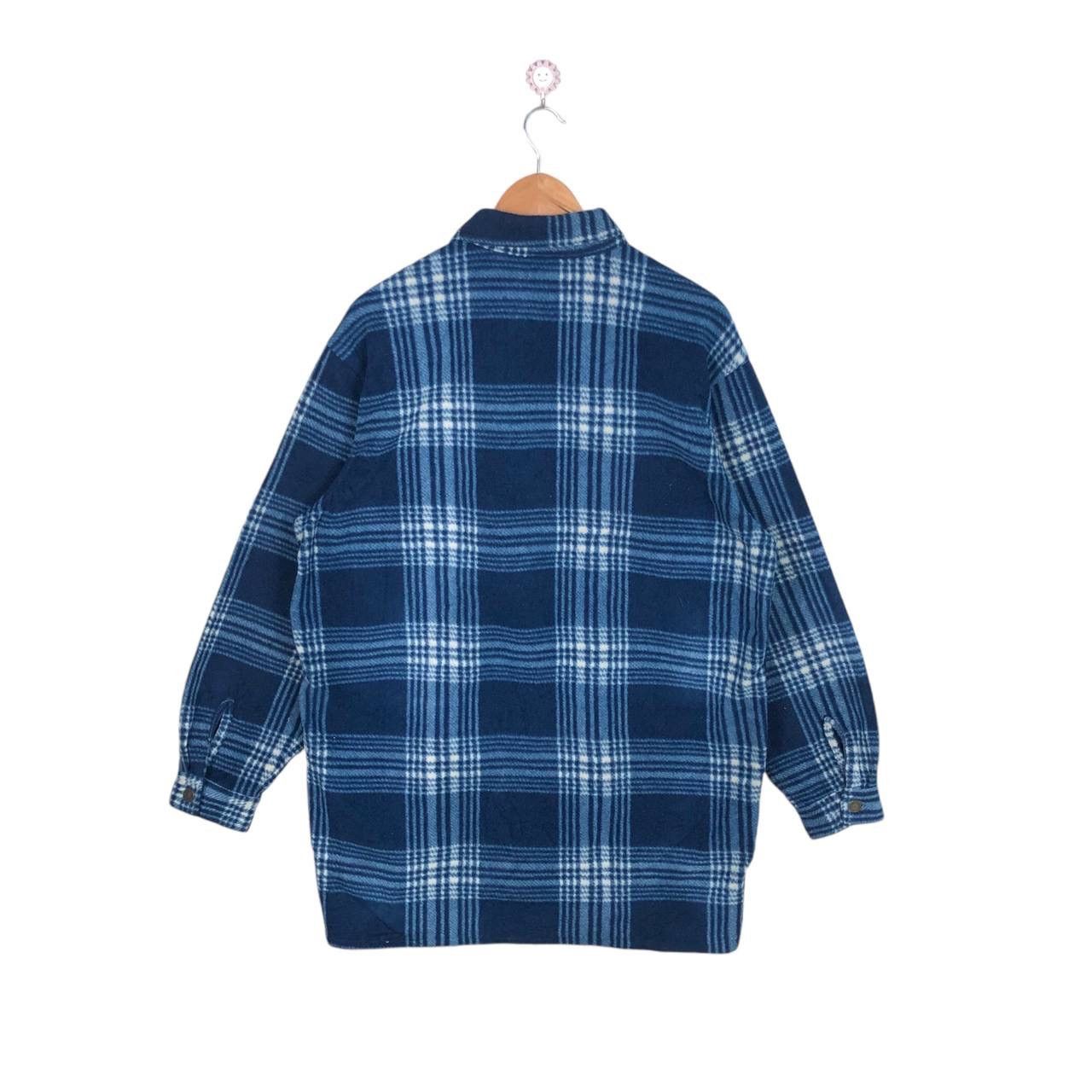 L.L. Bean × Vintage Vintage 90s L.L. Bean Wool Fleece Jacket Size US M / EU 48-50 / 2 - 2 Thumbnail