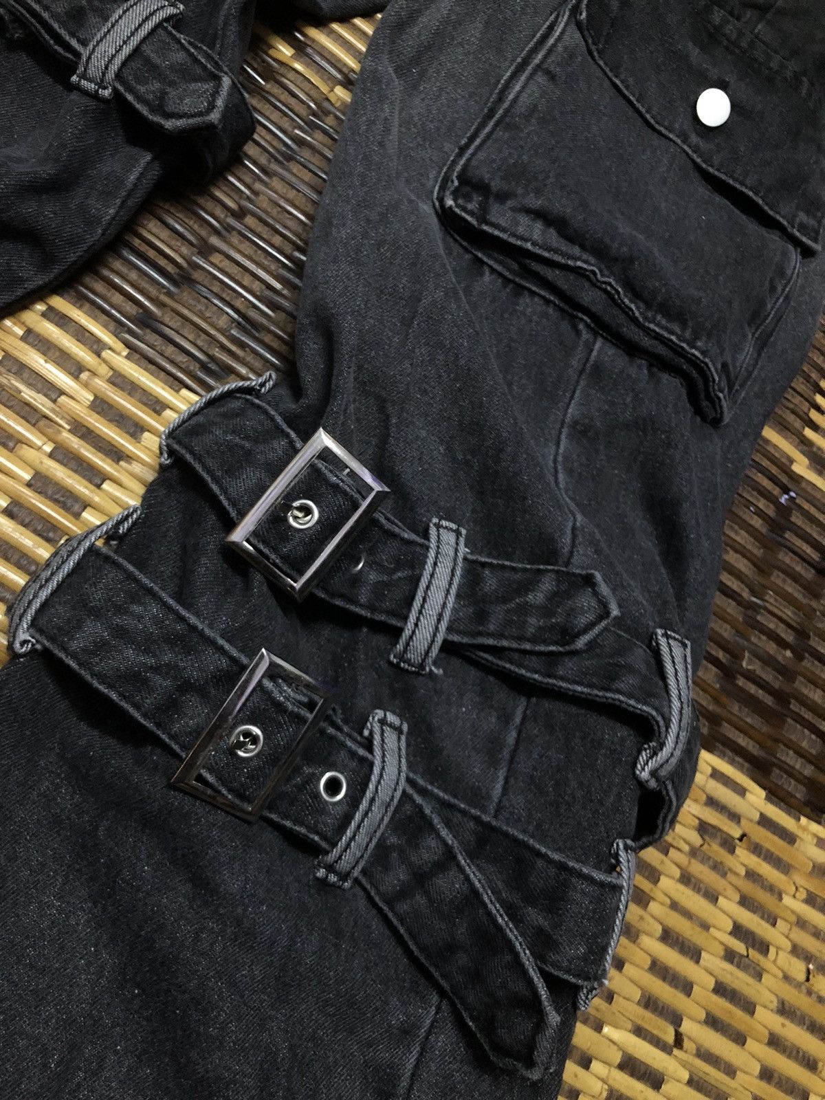 If Six Was Nine × Japanese Brand × Le Grande Bleu (L.G.B.) MEBXX BONDAGE DESIGN CARGO STYLE (UNISEX) Size US 27 - 8 Thumbnail