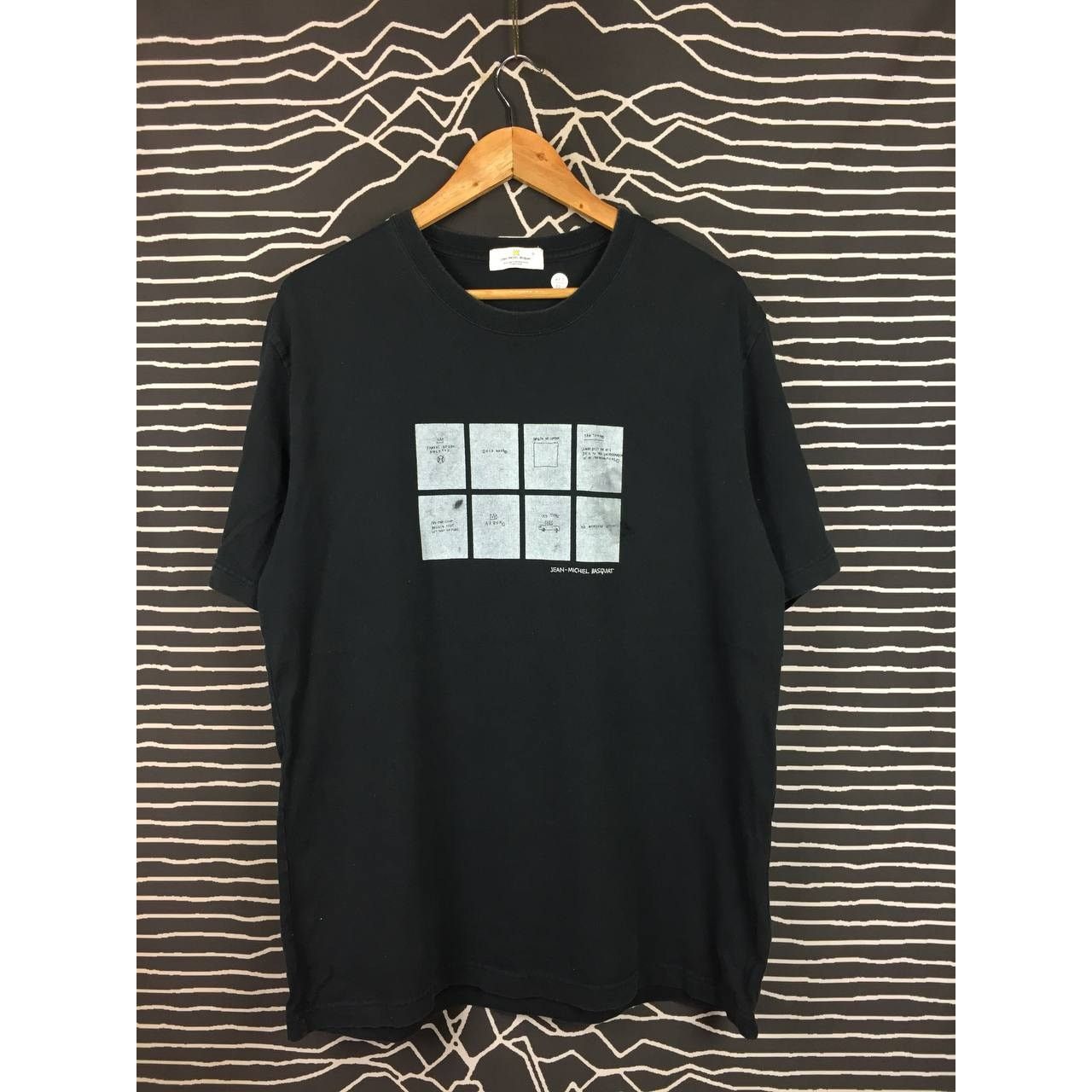Jean-Michel Basquiat × Uniqlo × Vintage Vtg Jean Michel Basquiat Pop Art Uniqlo Tee Size L Size US L / EU 52-54 / 3 - 1 Thumbnail