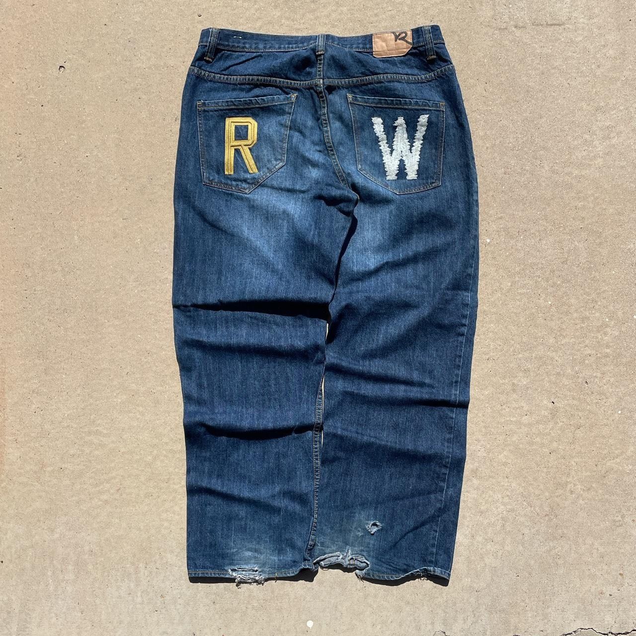Rocawear × Vintage Vintage Y2k Roca Wear Jeans Size US 38 / EU 54 - 1 Thumbnail