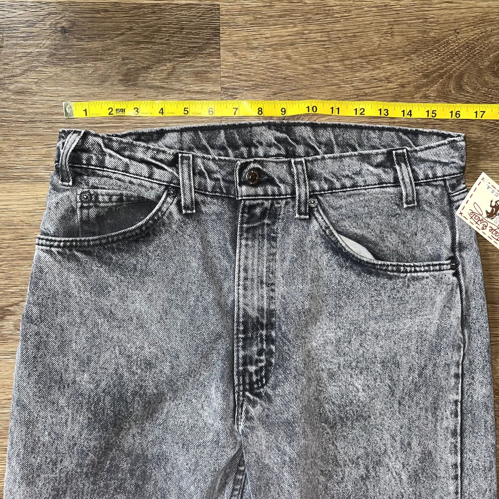 Levi's 80's Acid Wash Black Levi's Size US 33 - 4 Thumbnail