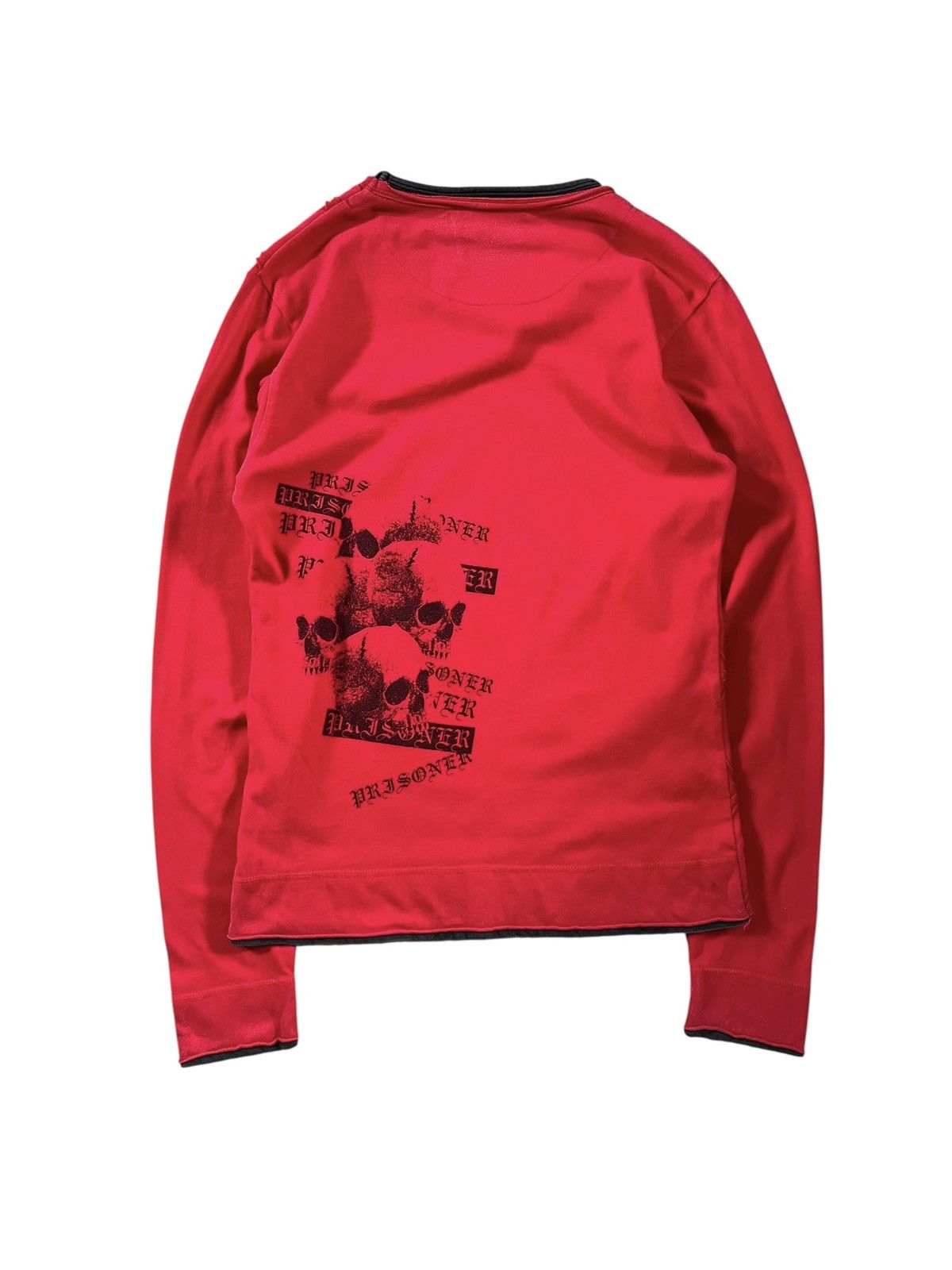 In The Attic Vintage In The Attic Skulls Reconstruct Layered Shirt Size US S / EU 44-46 / 1 - 2 Thumbnail