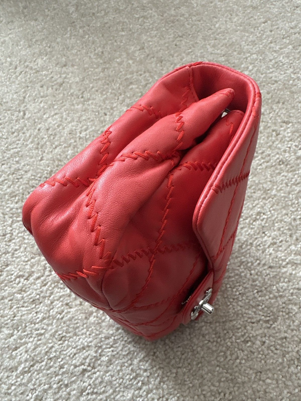 Chanel Chanel Red Wild Stitch Single Flap Bag Size ONE SIZE - 5 Thumbnail