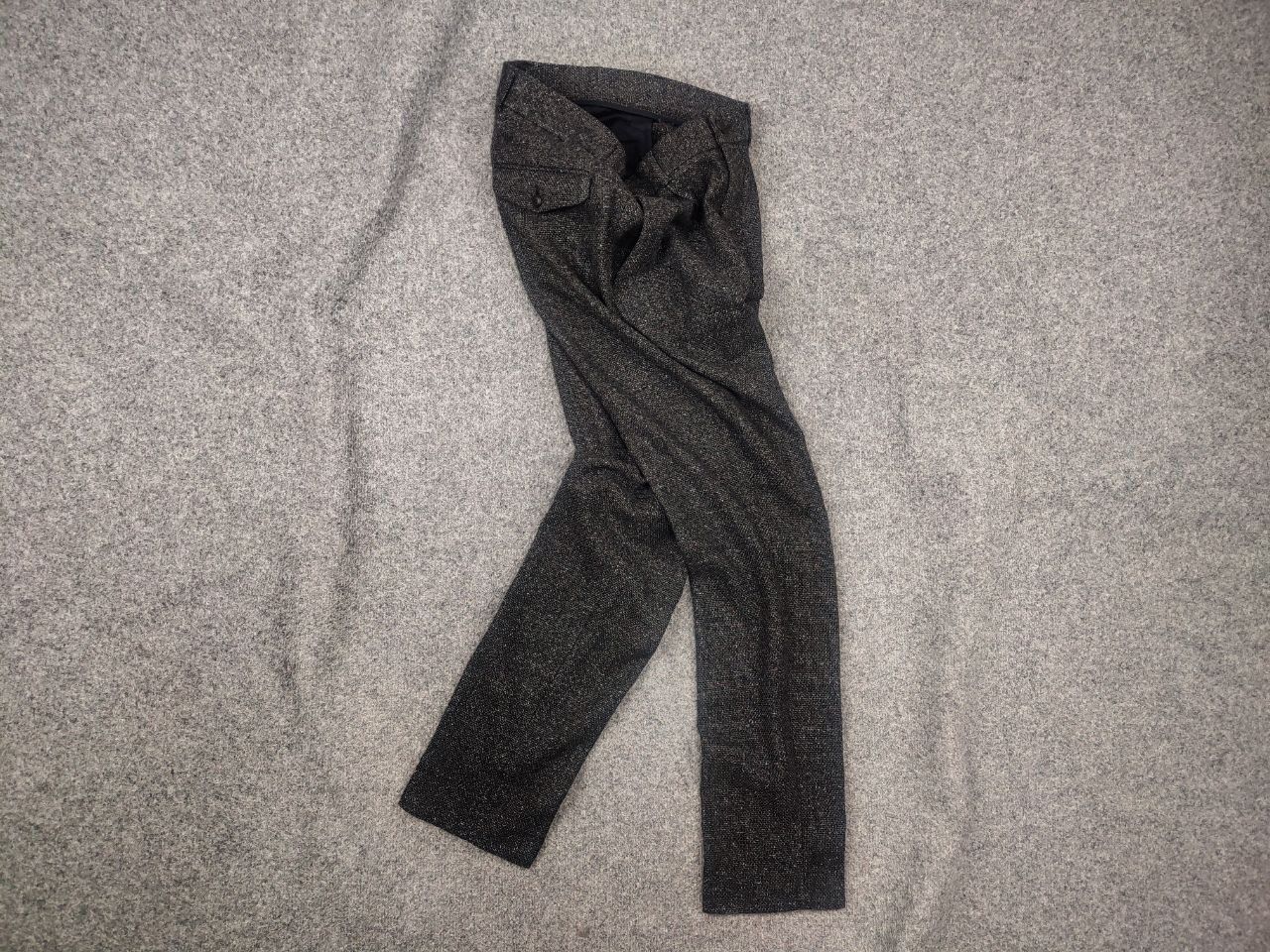 Homecore Homecore Japan Design Wool Blend Straight Casual Tweed Pants Size US 30 / EU 46 - 2 Thumbnail