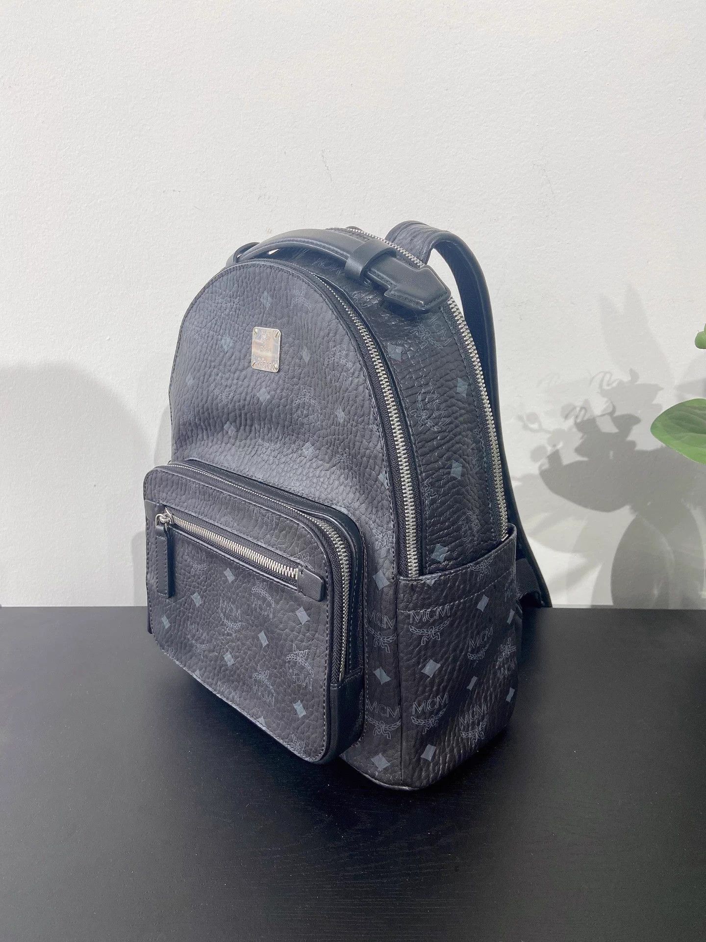 Issey Miyake MCM black small backpack 26x32x12 99 new Size ONE SIZE - 4 Thumbnail