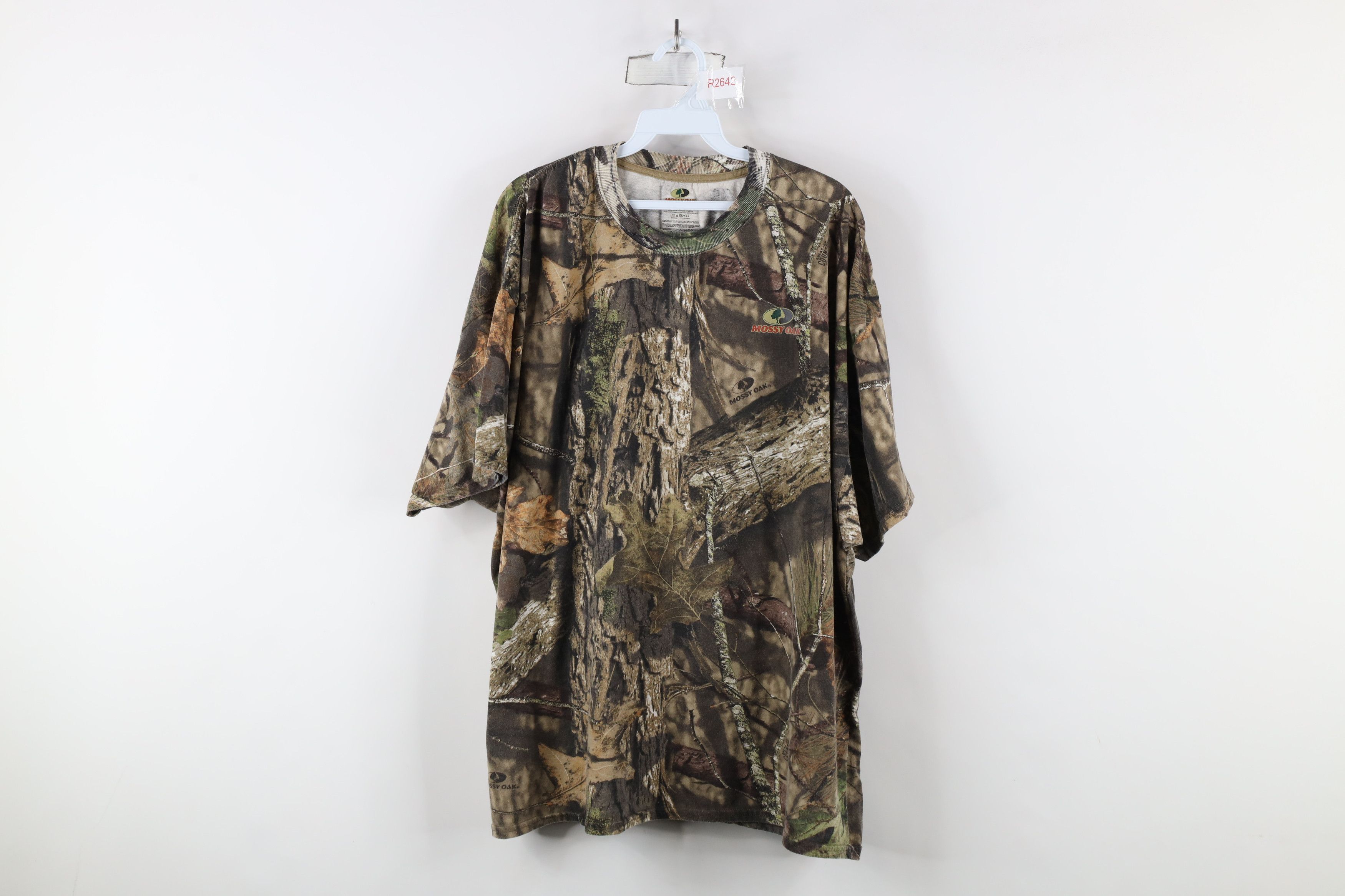 Vintage Vintage Streetwear Mossy Oak Camouflage Short Sleeve T-Shirt Size US XXL / EU 58 / 5 - 1 Thumbnail