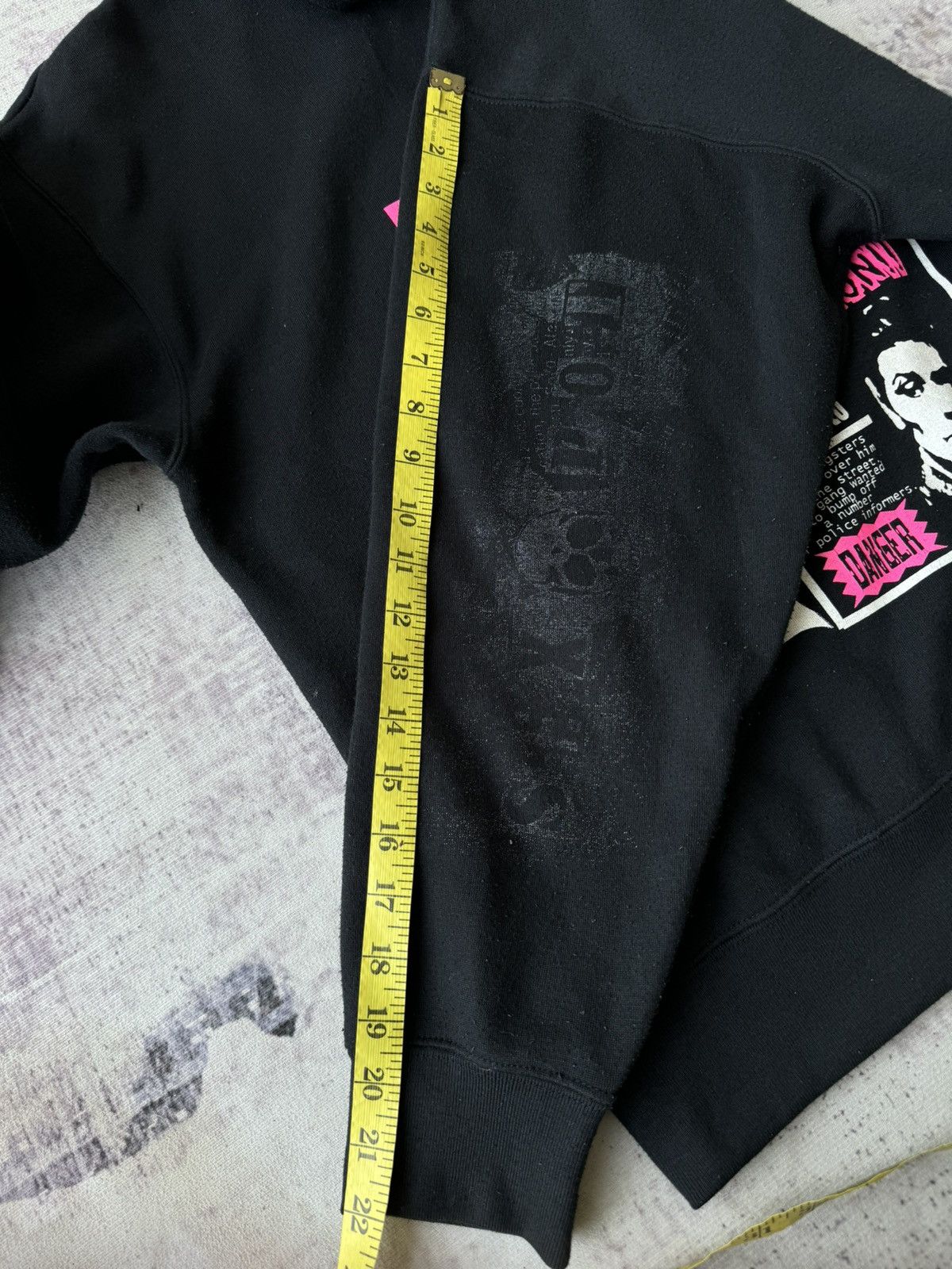 Japanese Brand Sex Pot Revenge Punk Riot Poem Chain Laces Hoodies Size US L / EU 52-54 / 3 - 17 Thumbnail