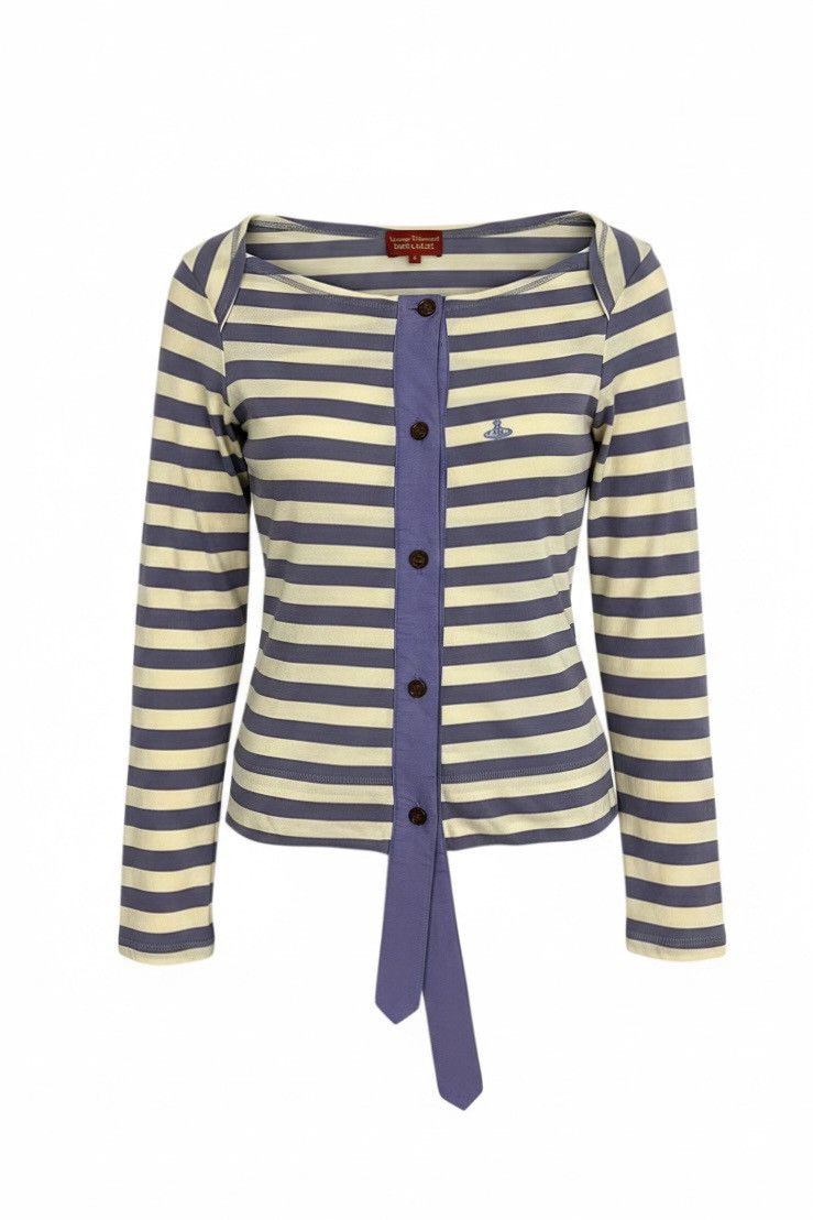 Vivienne Westwood Vivienne Westwood Stripes Cardigan Size XS / US 0-2 / IT 36-38 - 2 Thumbnail