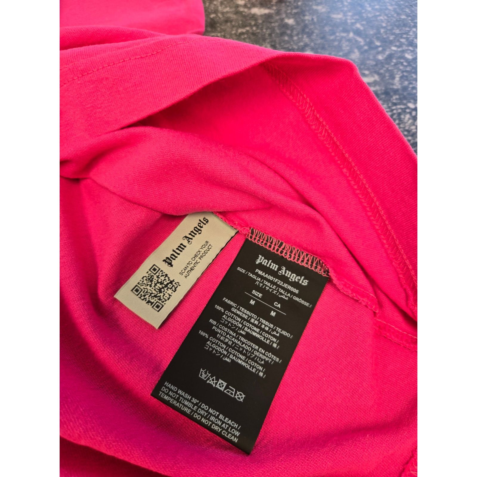 Palm Angels Palm Angels Leopard Banana Classic Pink Tee Size Medium NWT Size US M / EU 48-50 / 2 - 4 Thumbnail