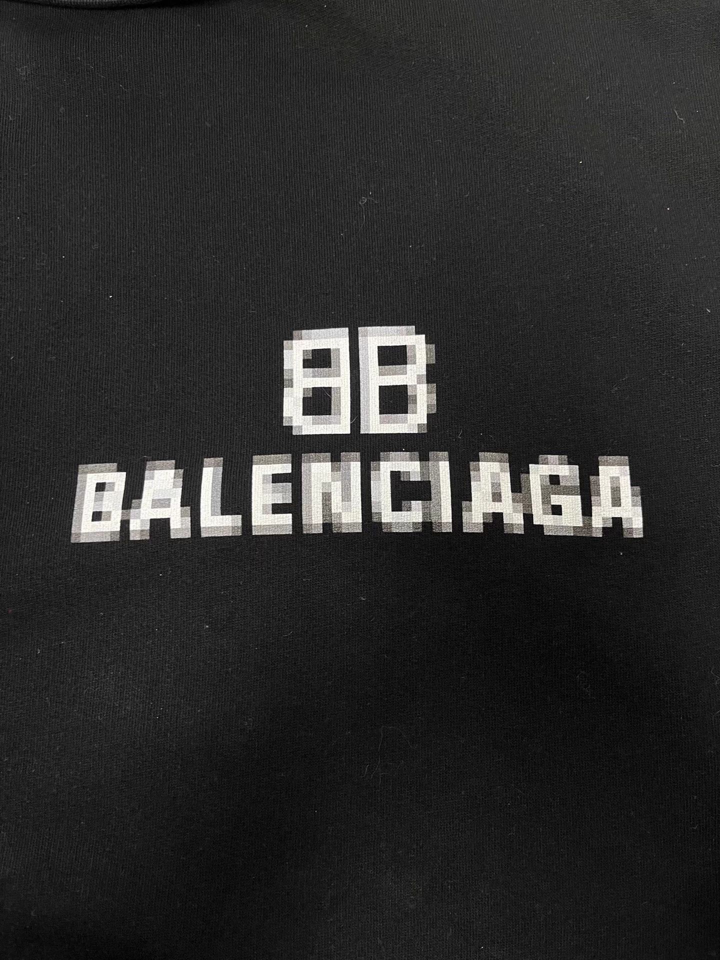 Balenciaga Balenciaga logo hoodie women's black regular fit XL Size US XL / EU 56 / 4 - 3 Thumbnail