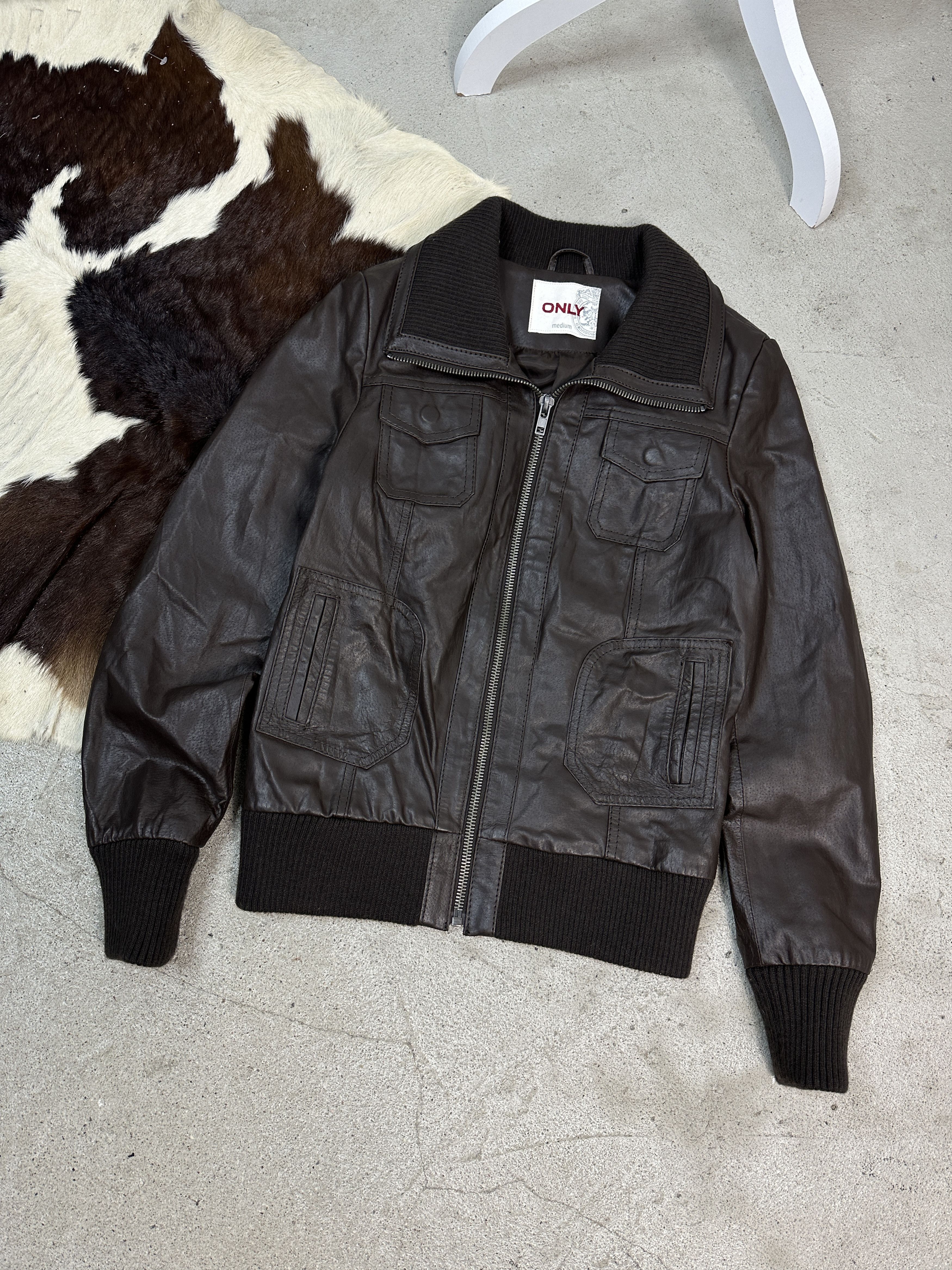 Vintage Leather Vintage Jacket Size M / US 6-8 / IT 42-44 - 1 Thumbnail