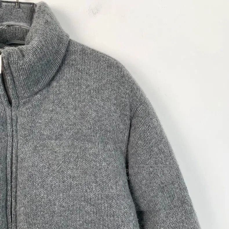 Prada Prada Grey Cashmere Lapel Zip. Size US L / EU 52-54 / 3 - 3 Thumbnail