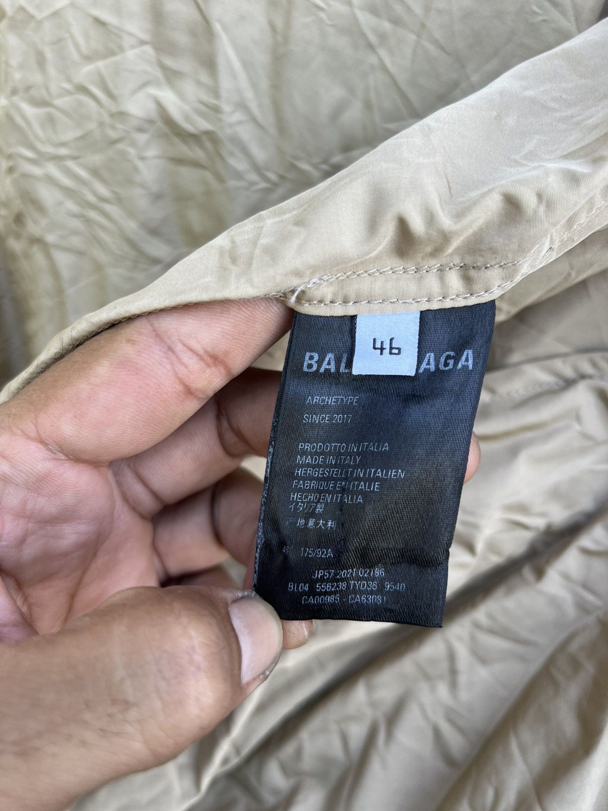 Balenciaga Balanciaga windbraker Size US XXL / EU 58 / 5 - 15 Thumbnail