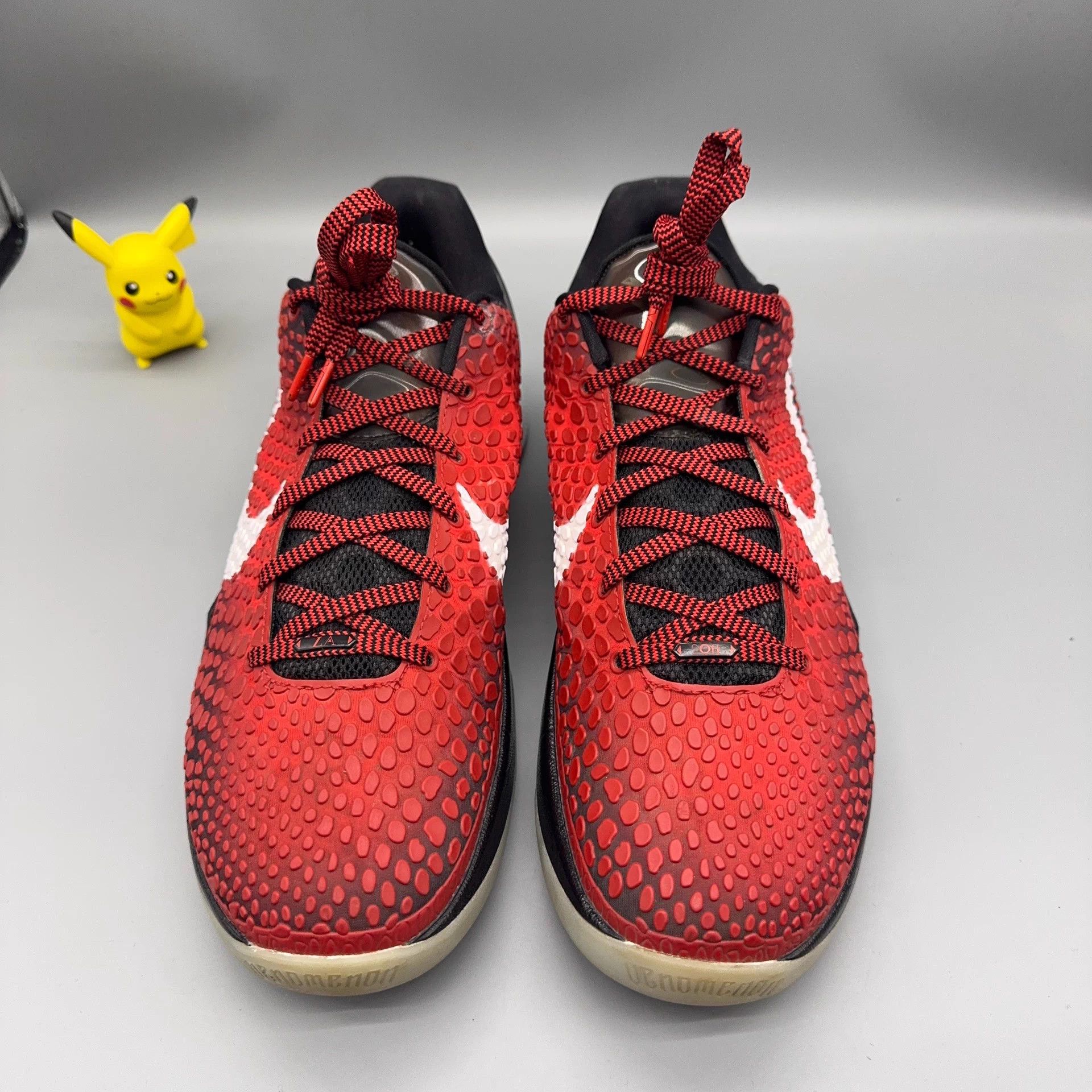Nike Nike Kobe 6 Black Red Size 44.5 Size US 11.5 / EU 44-45 - 2 Thumbnail