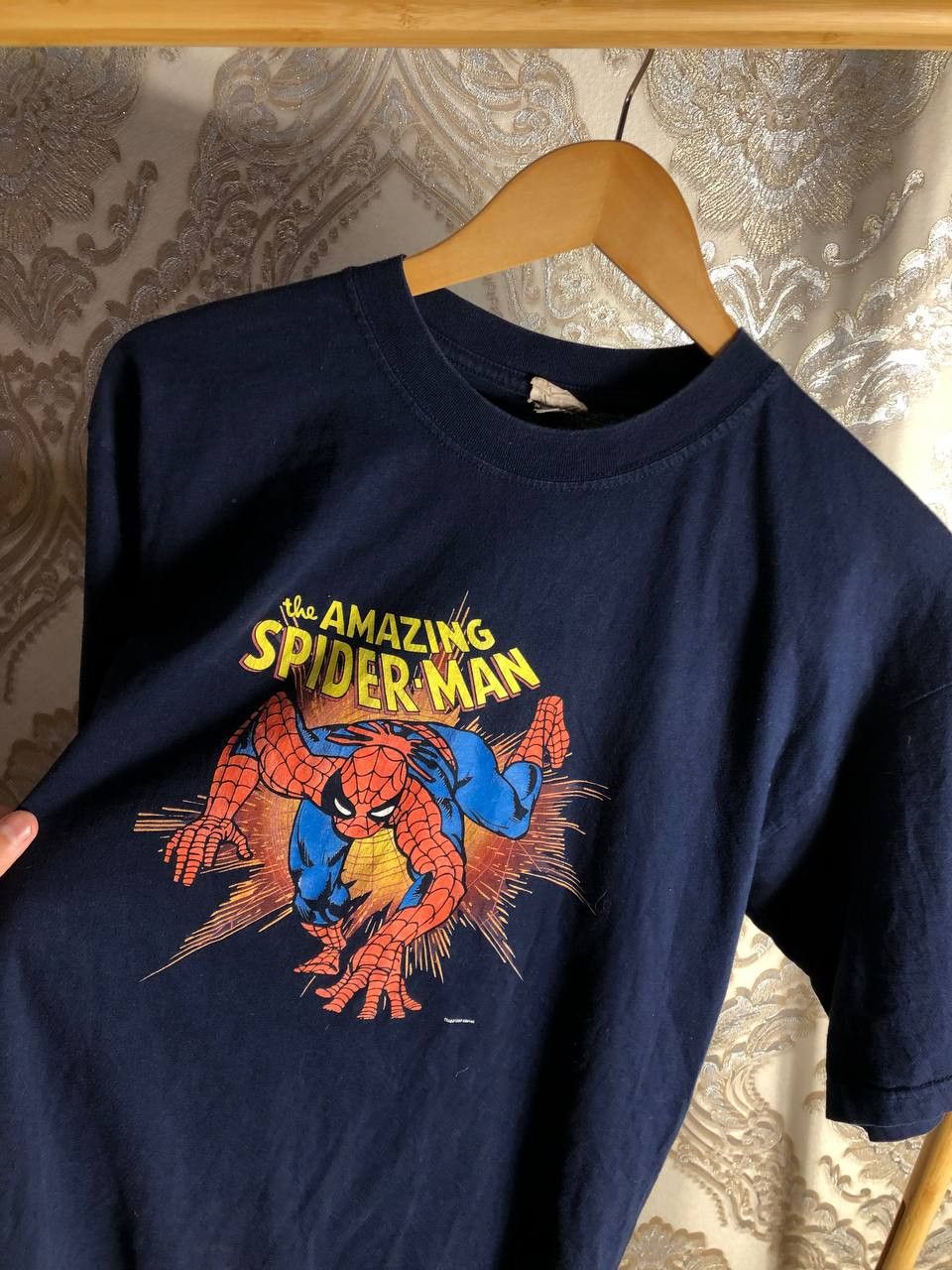 Cartoon Network Vintage Marvel Spider-Man 1999 Retro T-shirt Movie Y2K USA Size US L / EU 52-54 / 3 - 2 Thumbnail