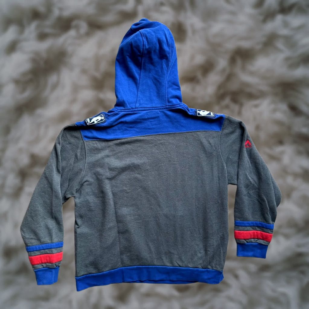 NBA NBA Sweatshirt Mens Large Hoodie Pullover Pockets Patch Grey Backetball Size US L / EU 52-54 / 3 - 1 Thumbnail