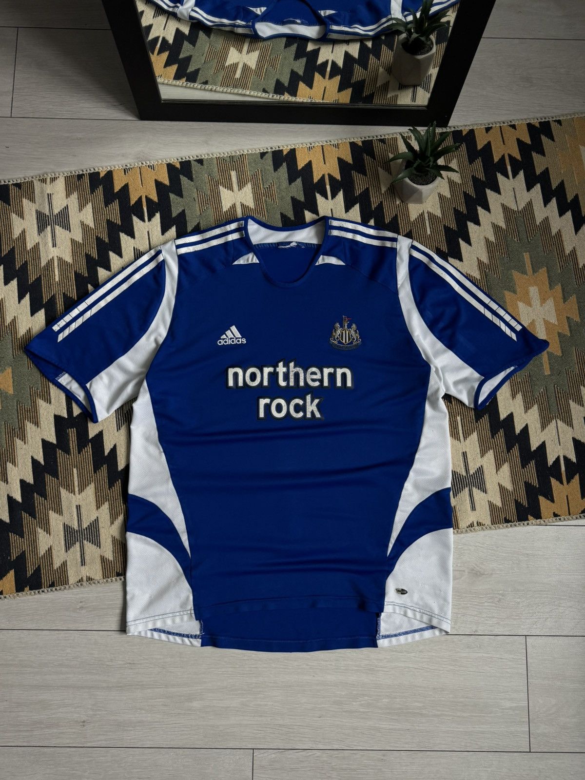 Vintage Adidas Newcastle United 2005-06 Soccer Jersey