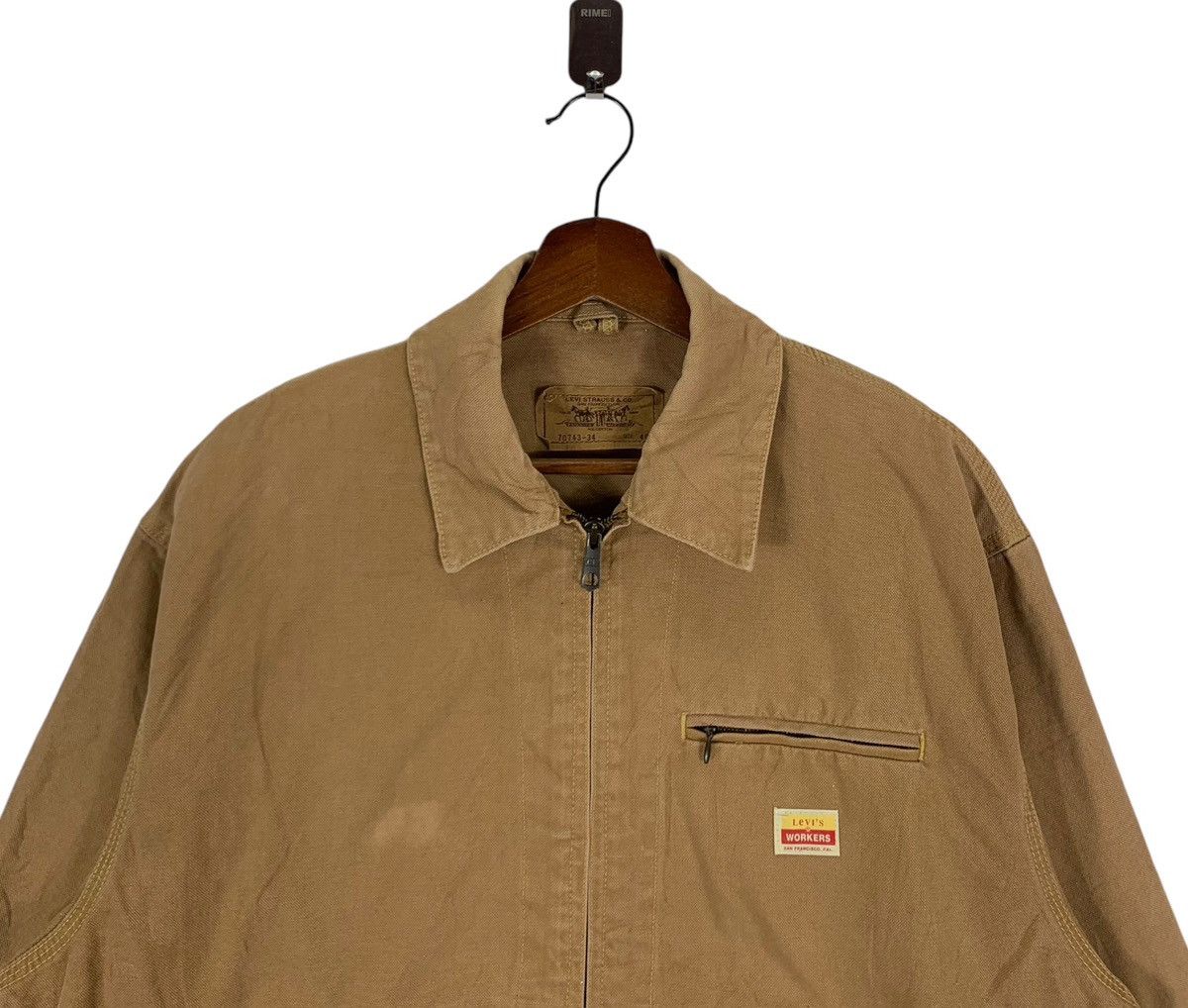 Levi's × Vintage VINTAGE LEVIS DENIM TRUCKERS WORKERS JACKET Size US M / EU 48-50 / 2 - 4 Thumbnail
