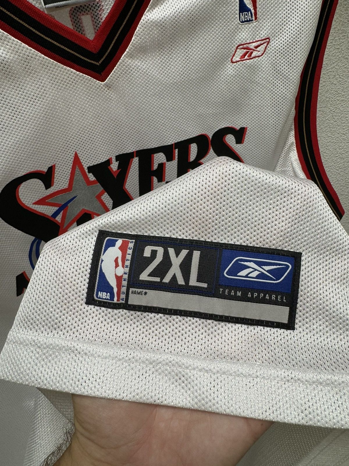 Reebok Iverson 3 reebok Philadelphia sixers nba vintage jersey 2xl Size US XXL / EU 58 / 5 - 8 Thumbnail